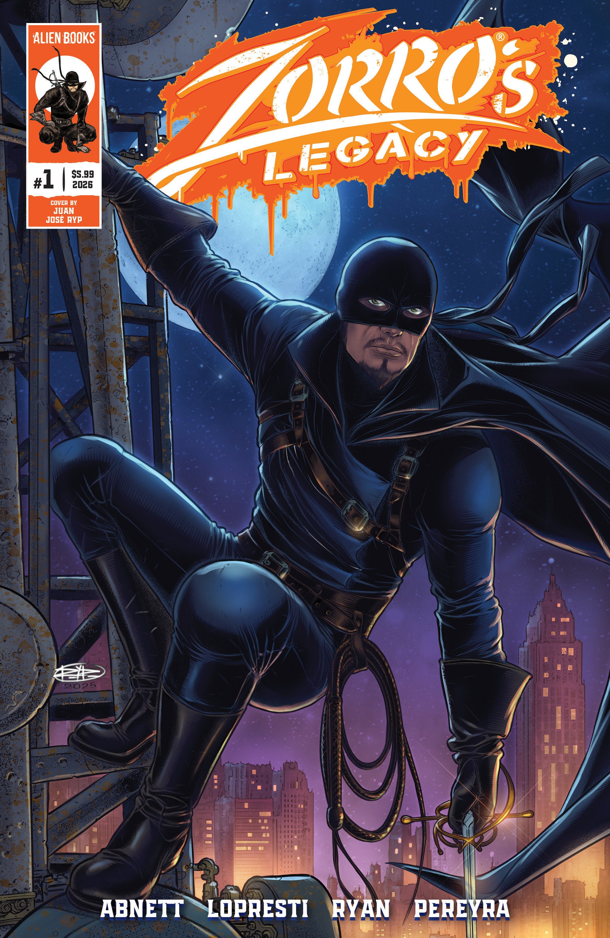 Zorro Legacy #1 Cover B Ryp