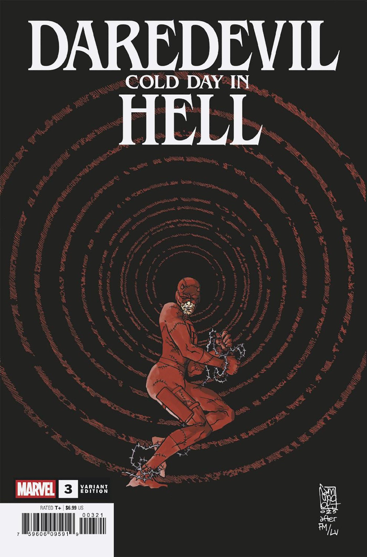 Daredevil Cold Day In Hell #3 Giuseppe Camuncoli Variant
