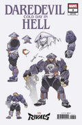 Daredevil Cold Day In Hell #3 Peach Momoko Marvel Rivals Variant