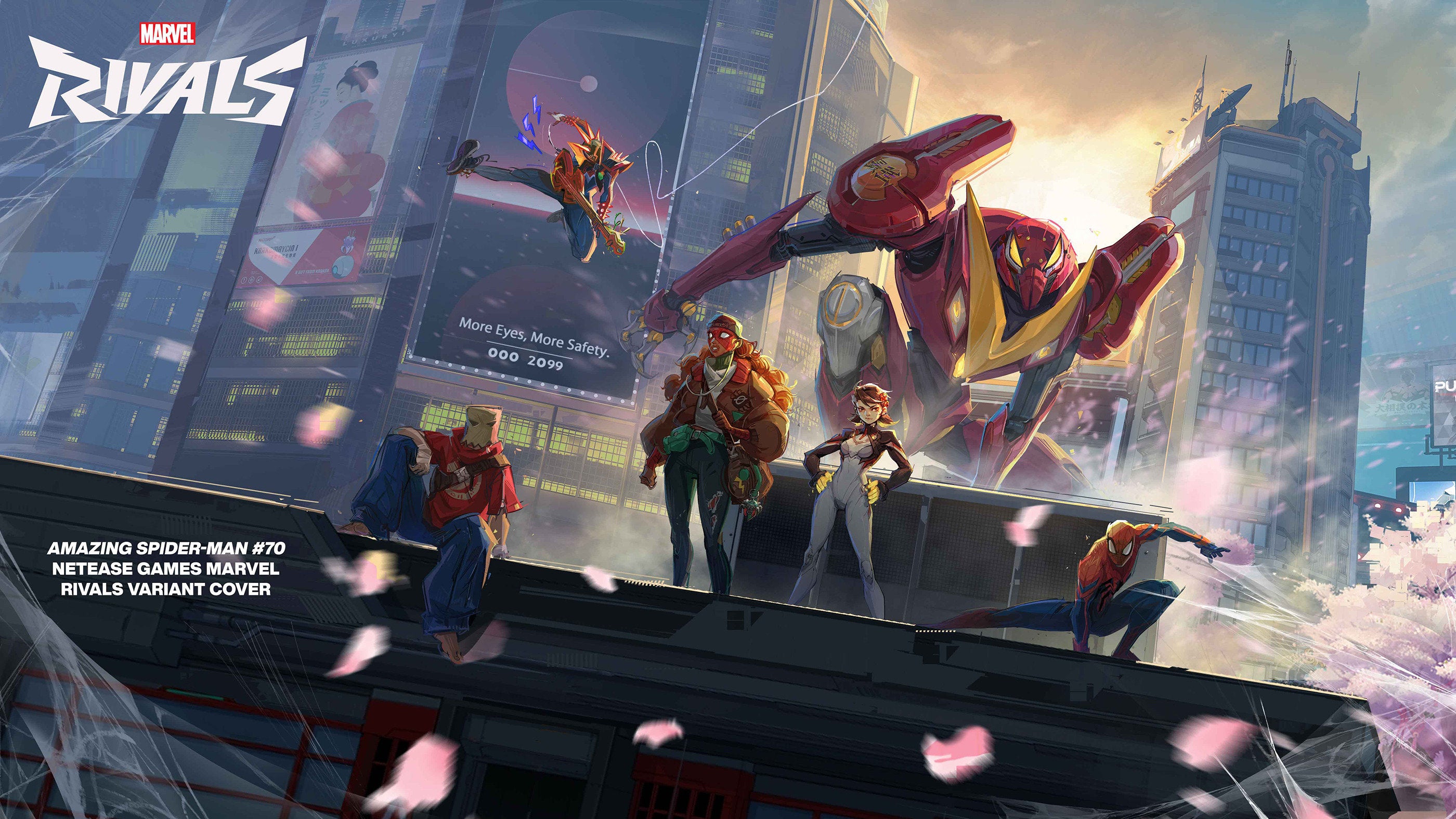 Amazing Spider-Man #70 Netease Games Marvel Rivals Wraparound Variant