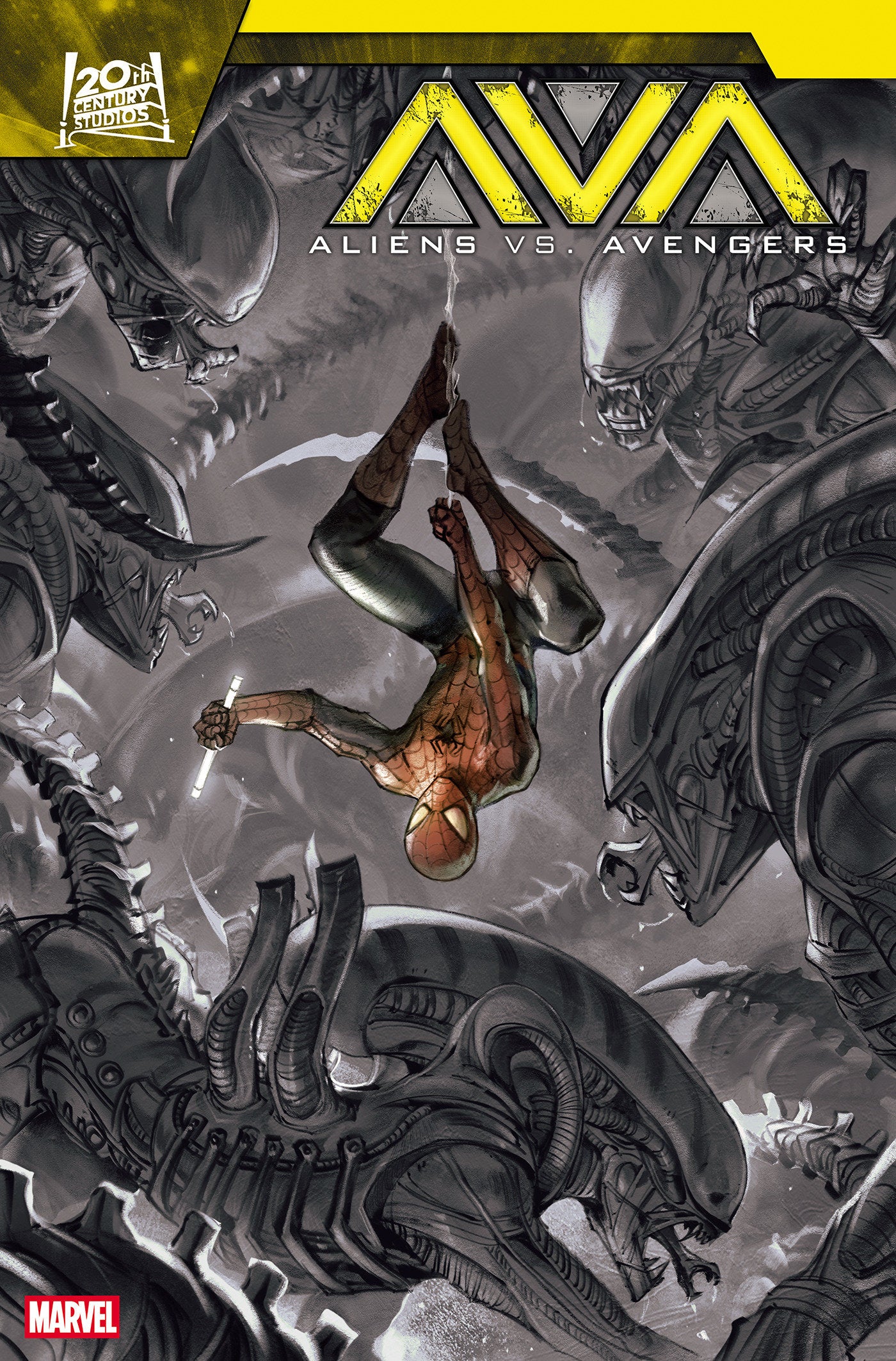 Aliens vs Avengers #4 Jessica Fong Variant