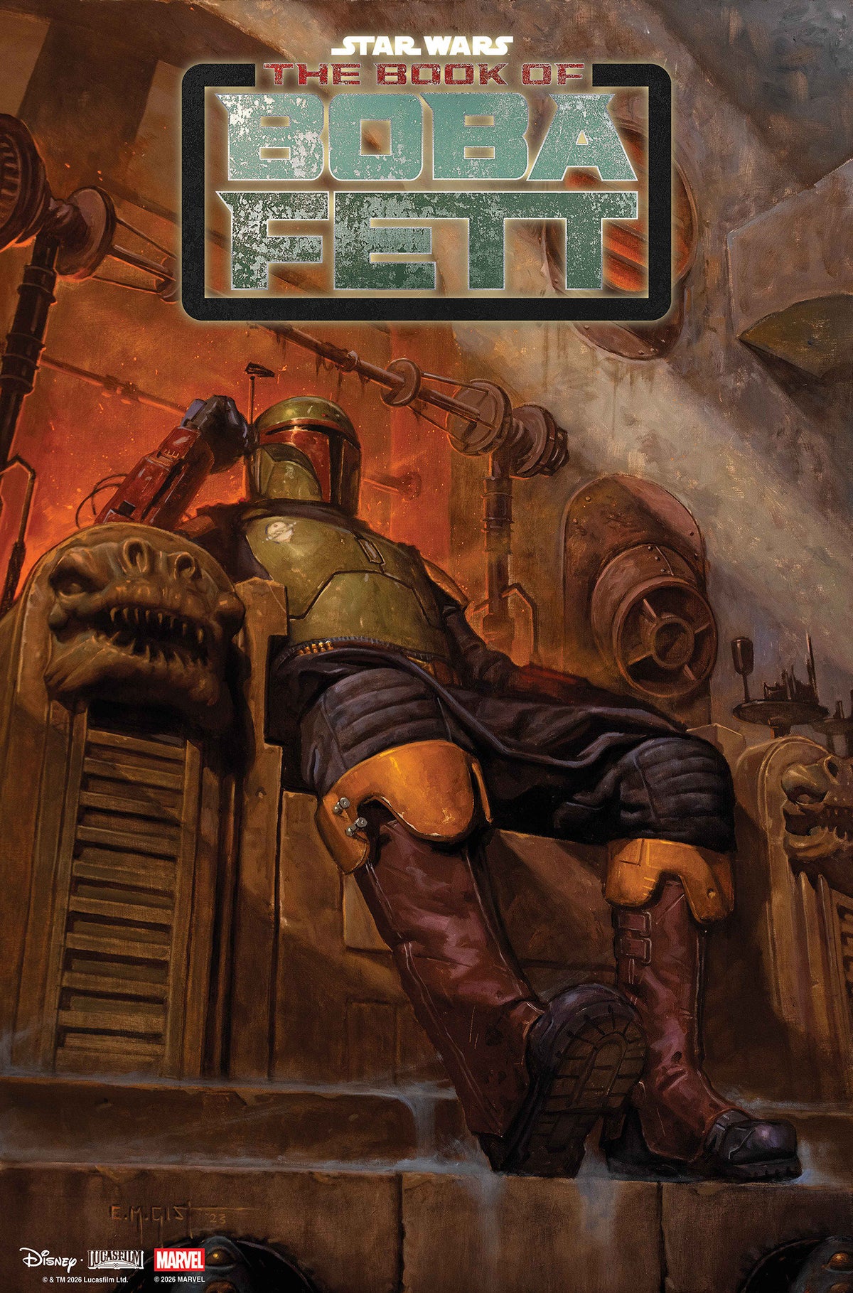Star Wars Book Of Boba Fett #1 E.M. Gist Variant