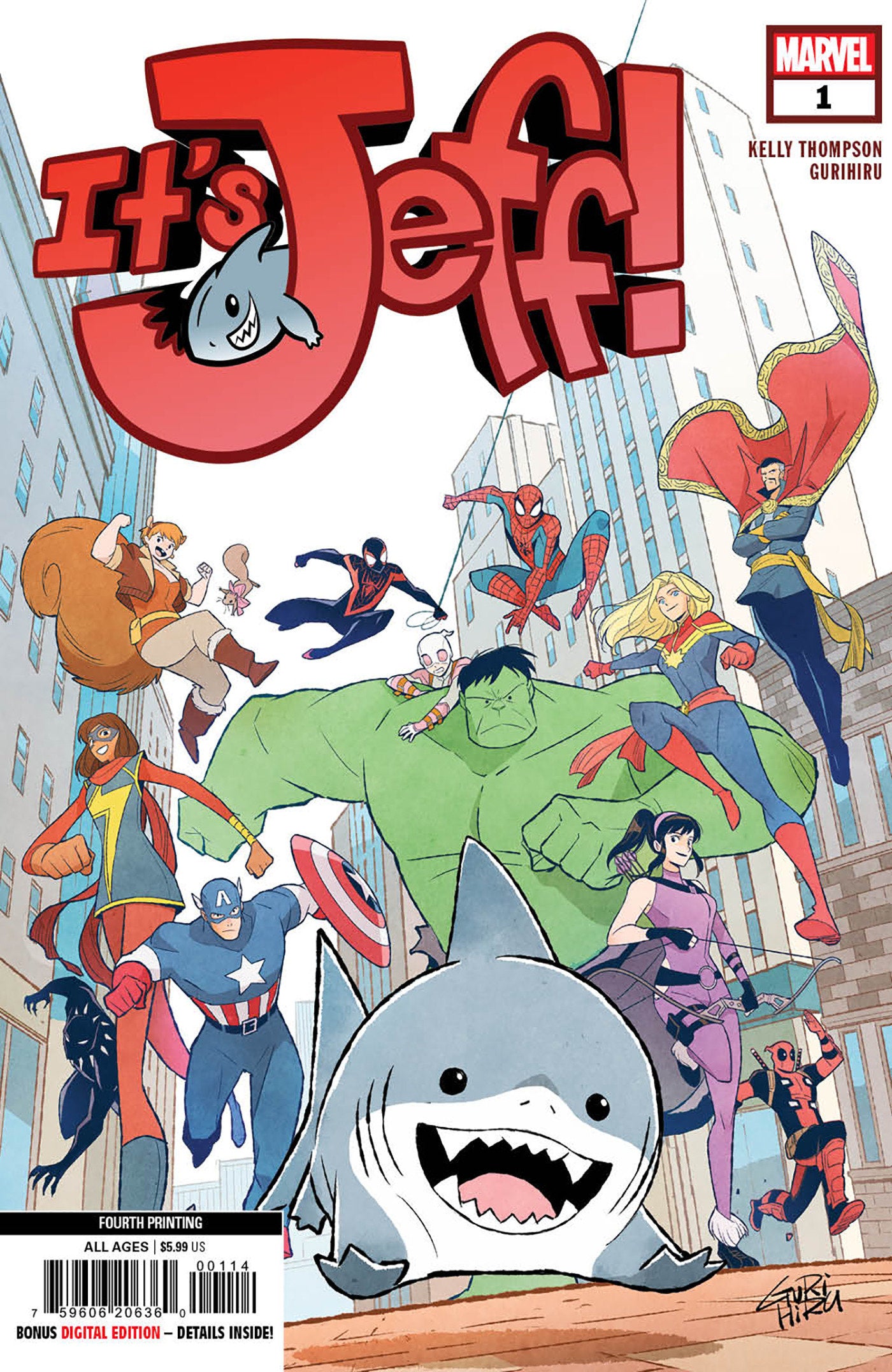 Its Jeff #1 Gurihiru 4th Printing Variant