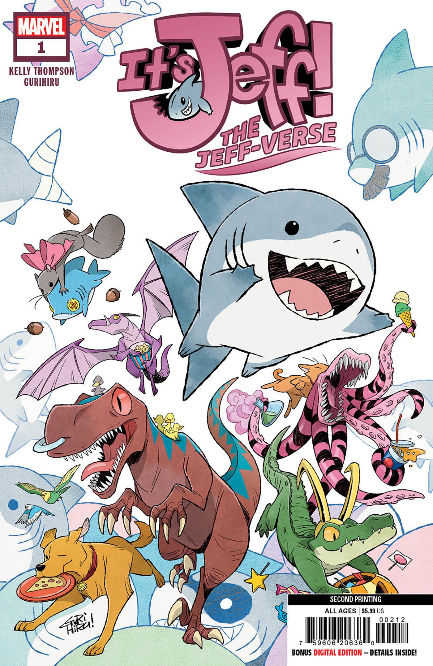 Its Jeff The Jeff-Verse #1 Gurihiru 2nd Printing Variant