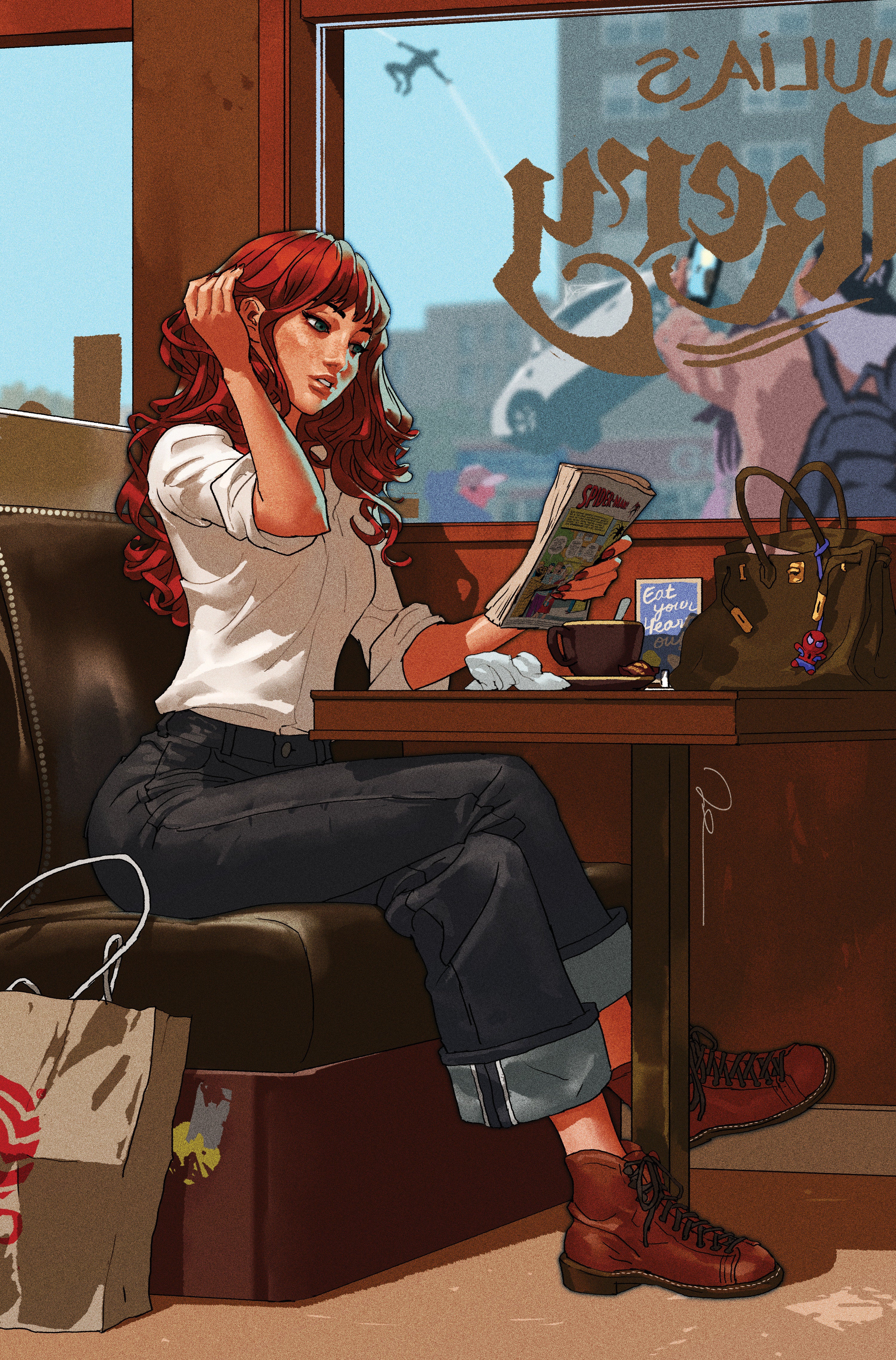 Ultimate Spider-Man #19 100 Copy Gerald Parel Mary Jane Full Art Variant