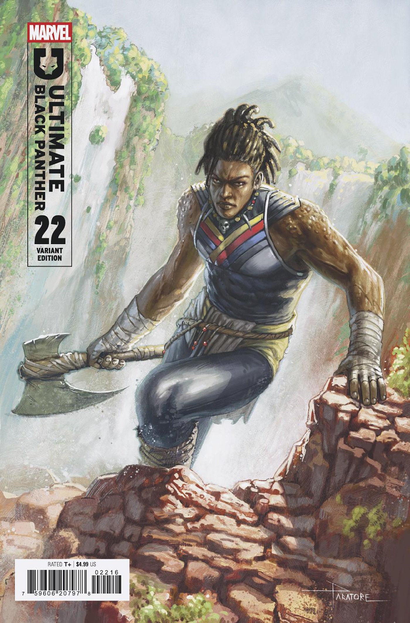 Ultimate Black Panther #22 25 Copy Davide Paratore Variant