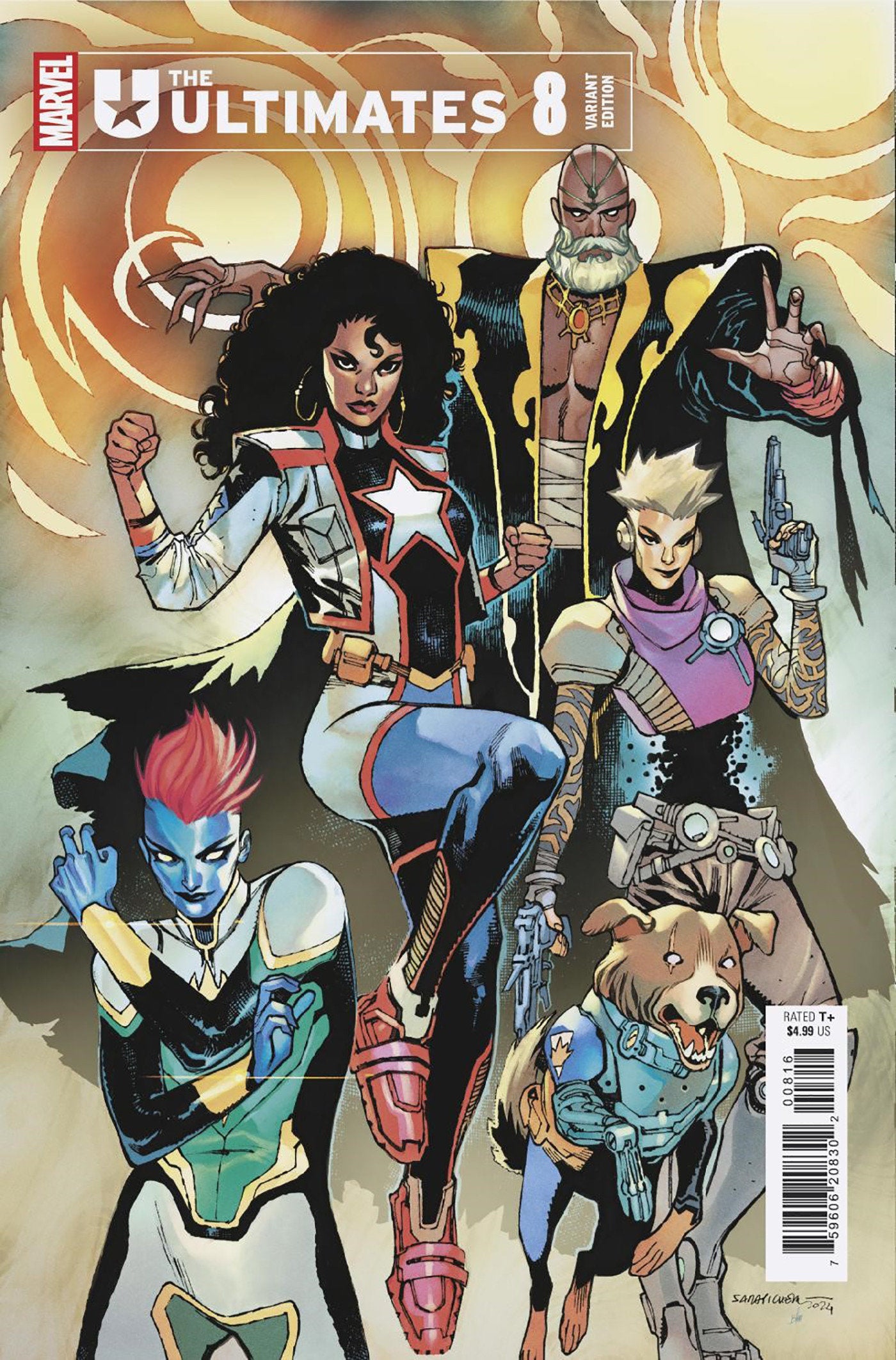 Ultimates #8 25 Copy Variant Edition Sara Pichelli Variant