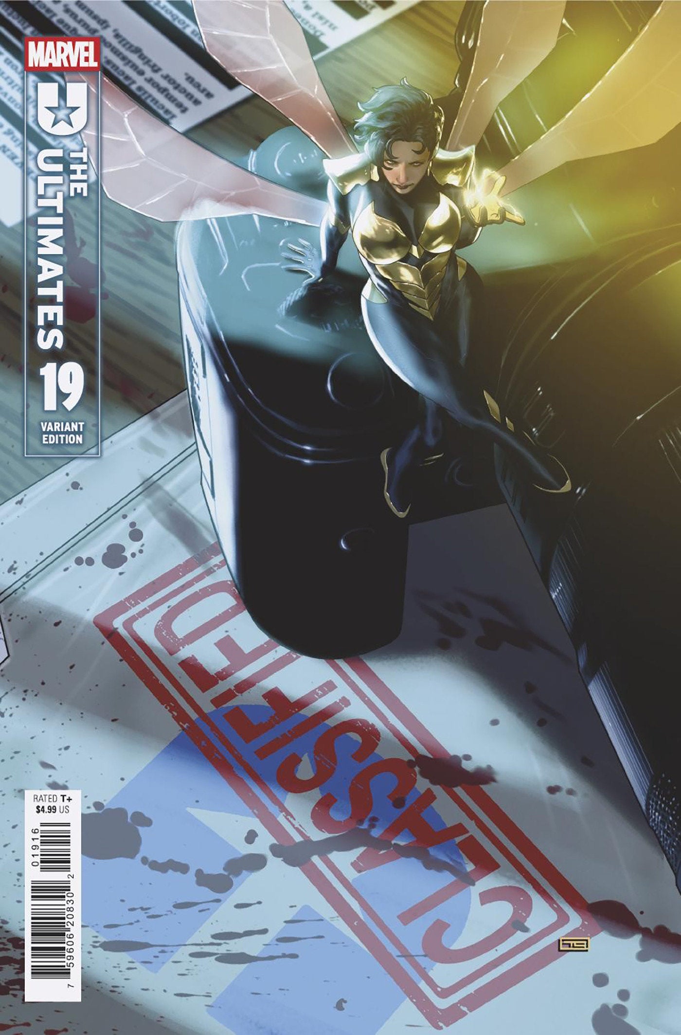 Ultimates #19 25 Copy Taurin Clarke Variant