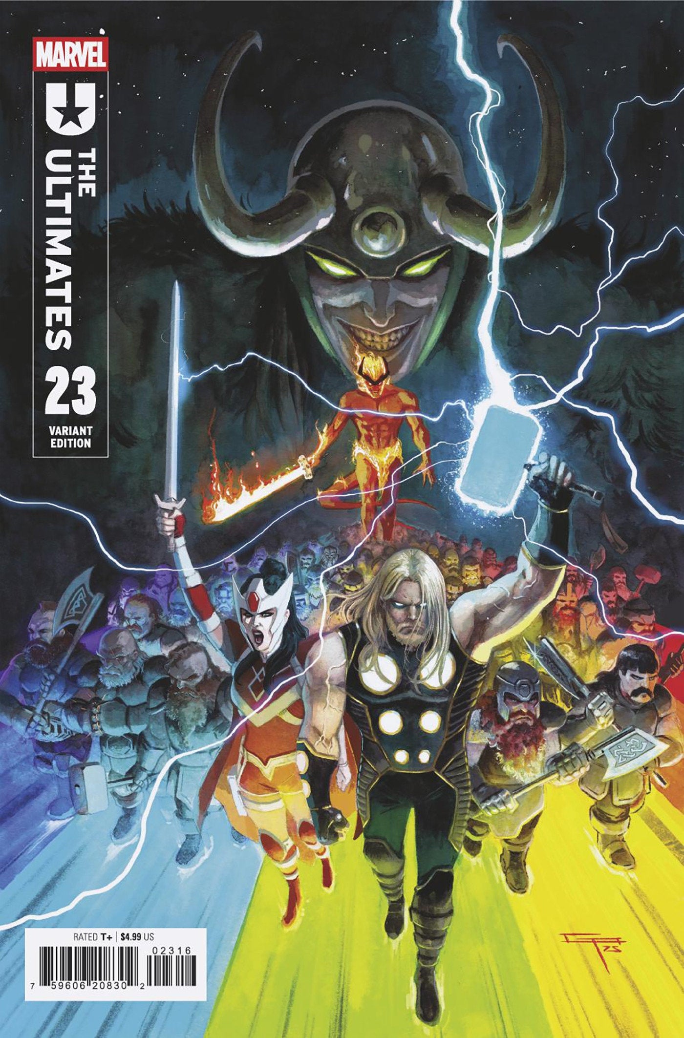 Ultimates #23 German Peralta 25 Copy Variant