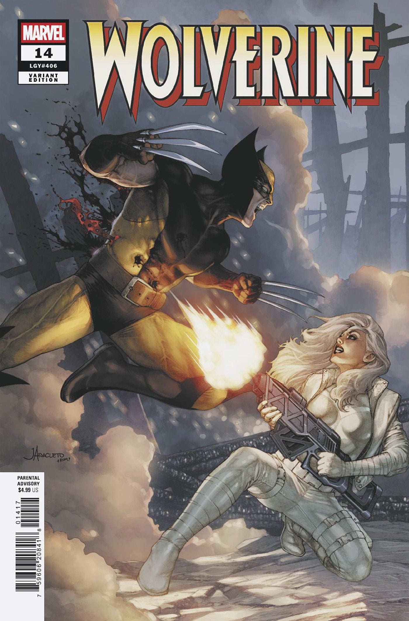 Wolverine #14 25 Copy Jay Anacleto Variant
