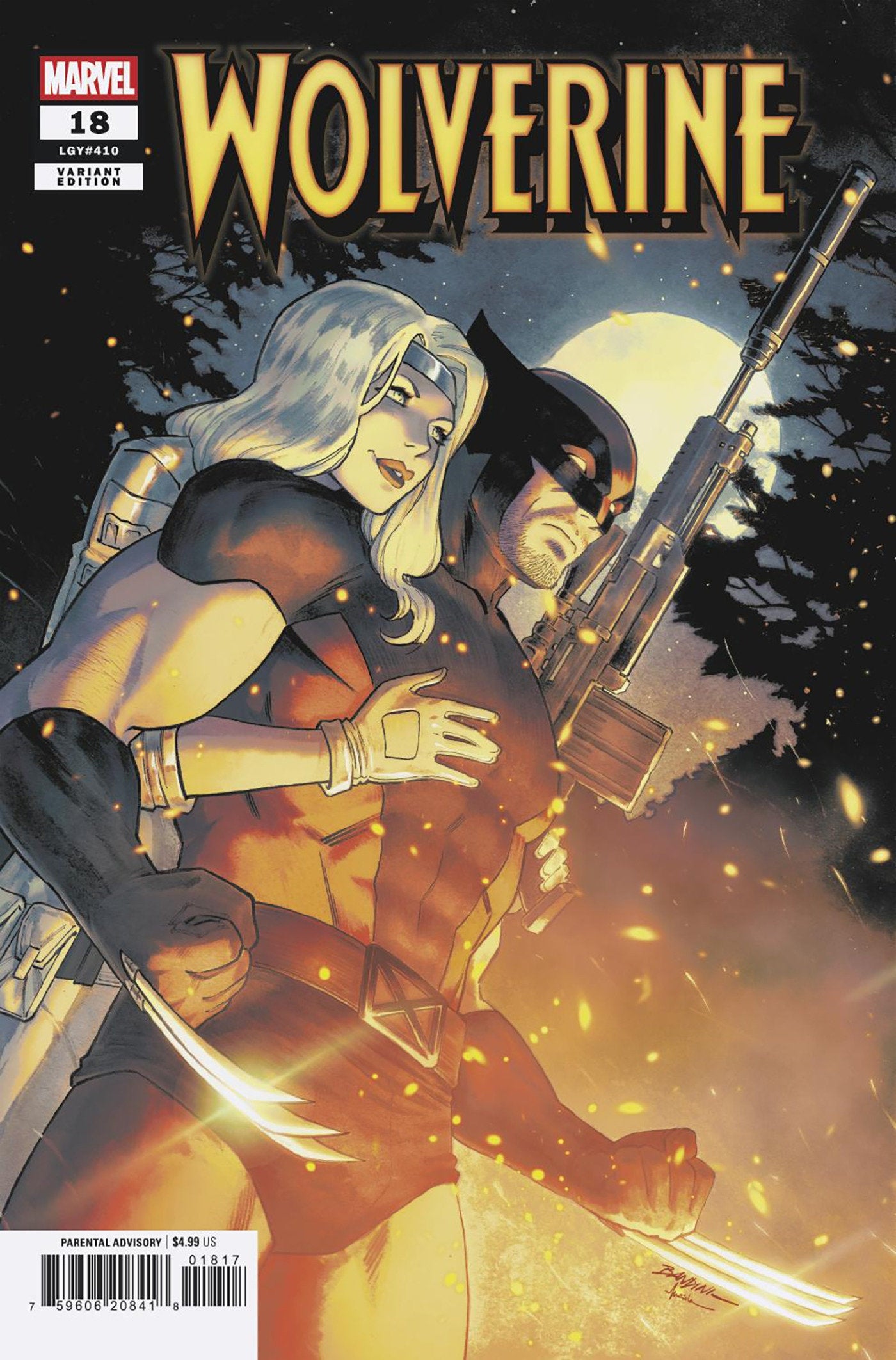 Wolverine #18 25 Copy Michele Bandini Variant