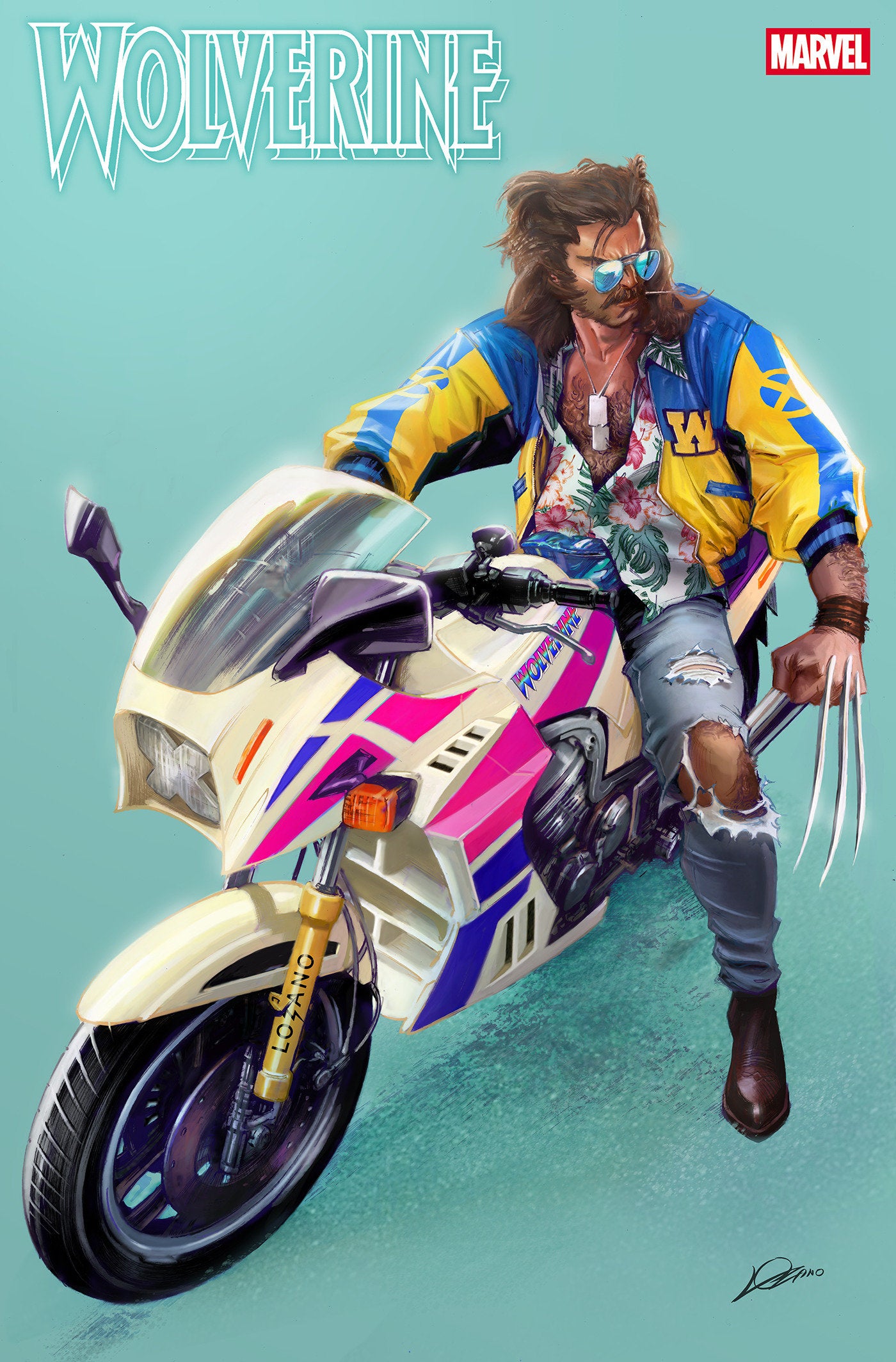 Wolverine #24 Alexander Lozano 80s Wolverine Variant