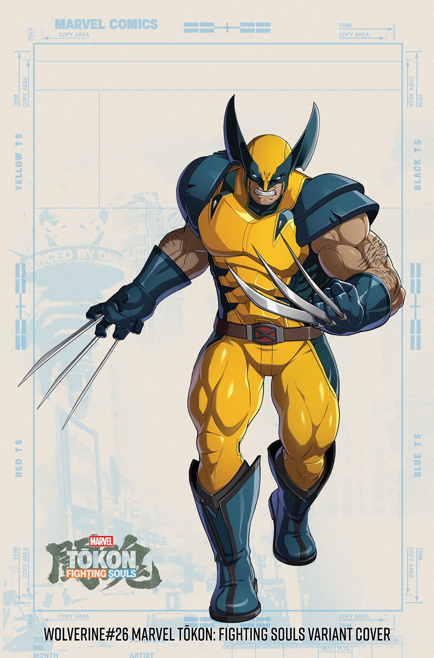 Wolverine #26 Marvel Tokon Fighting Souls Variant