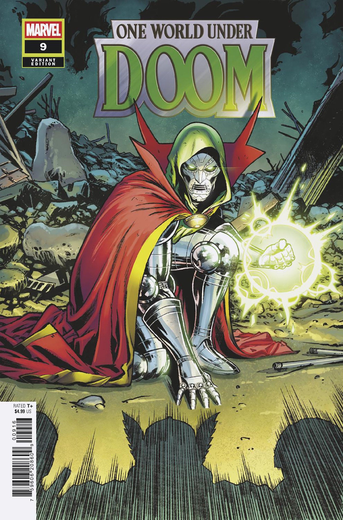 One World Under Doom #9 25 Copy Matteo Della Fonte Variant