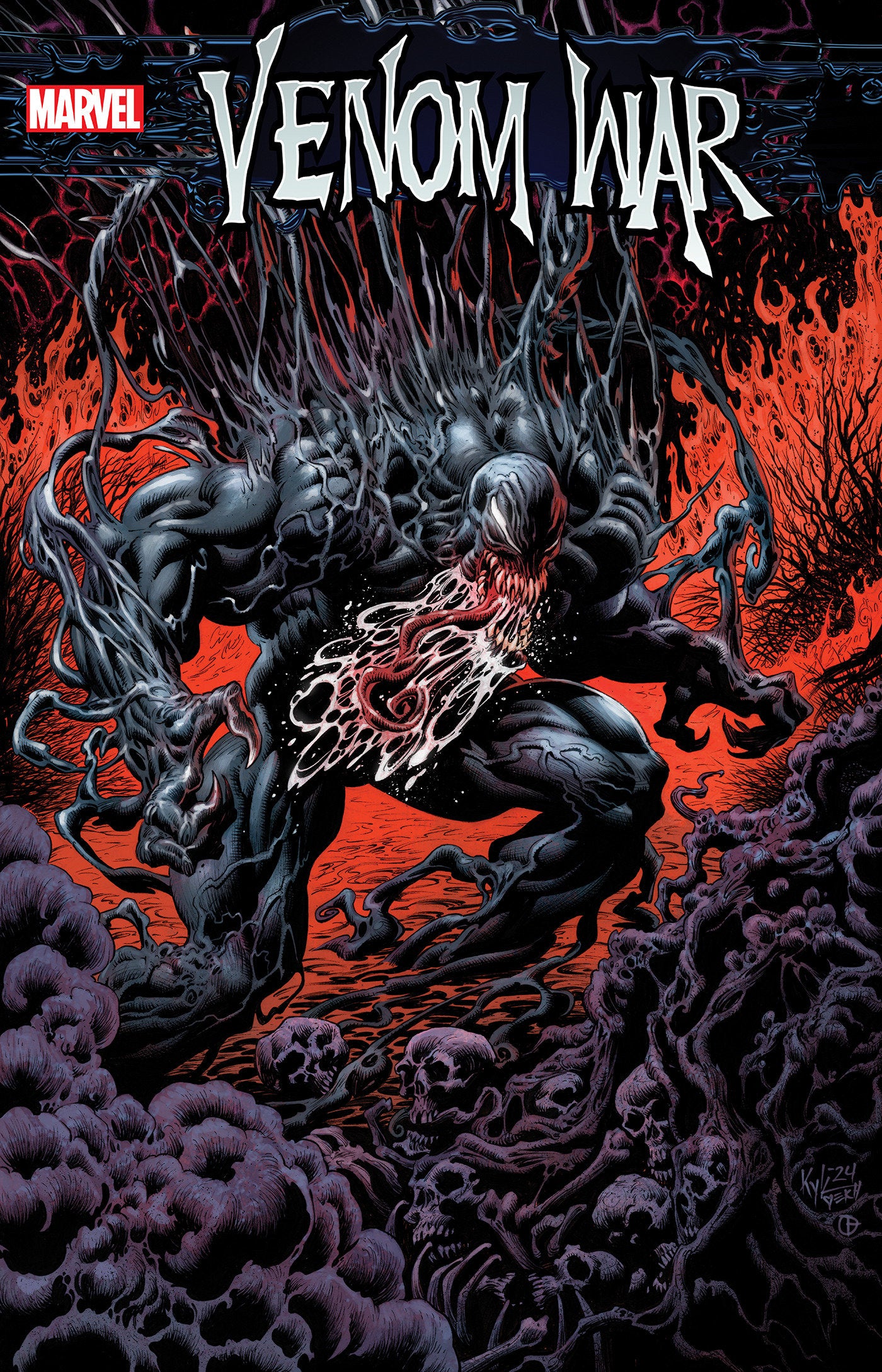 Venom War #5 25 Copy Kyle Hotz Variant