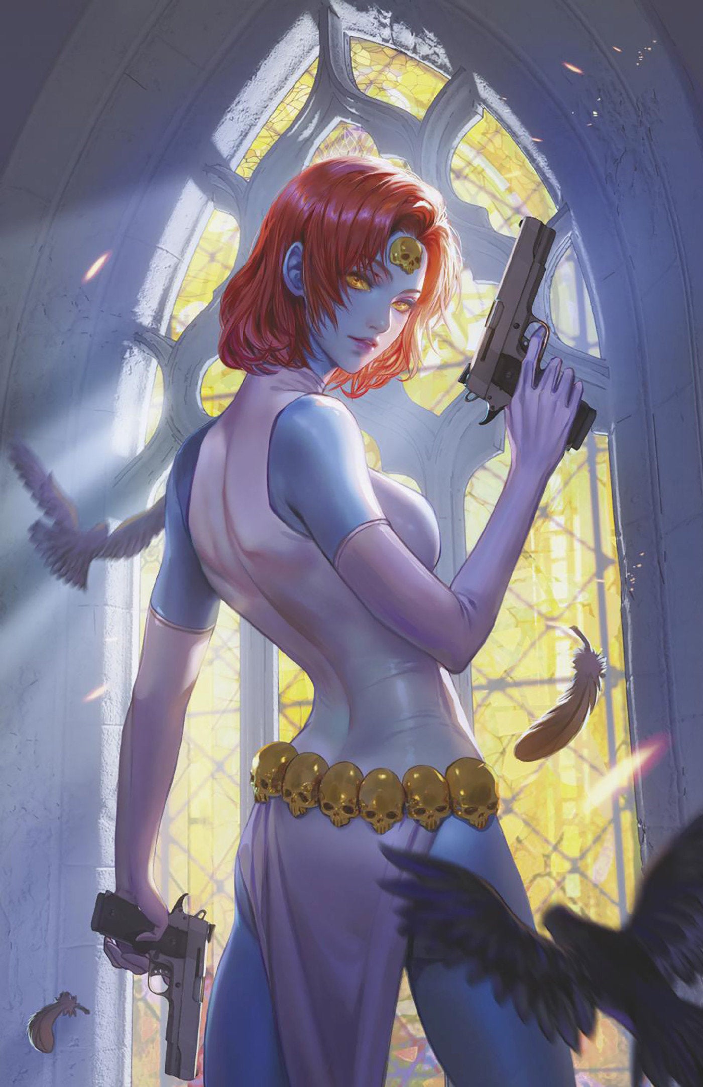 Uncanny X-Men #15 50 Copy Fanyang Mystique Full Art Variant