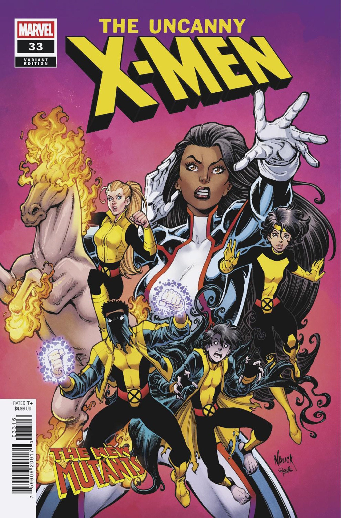 Uncanny X-Men #33 Todd Nauck 25 Copy Variant