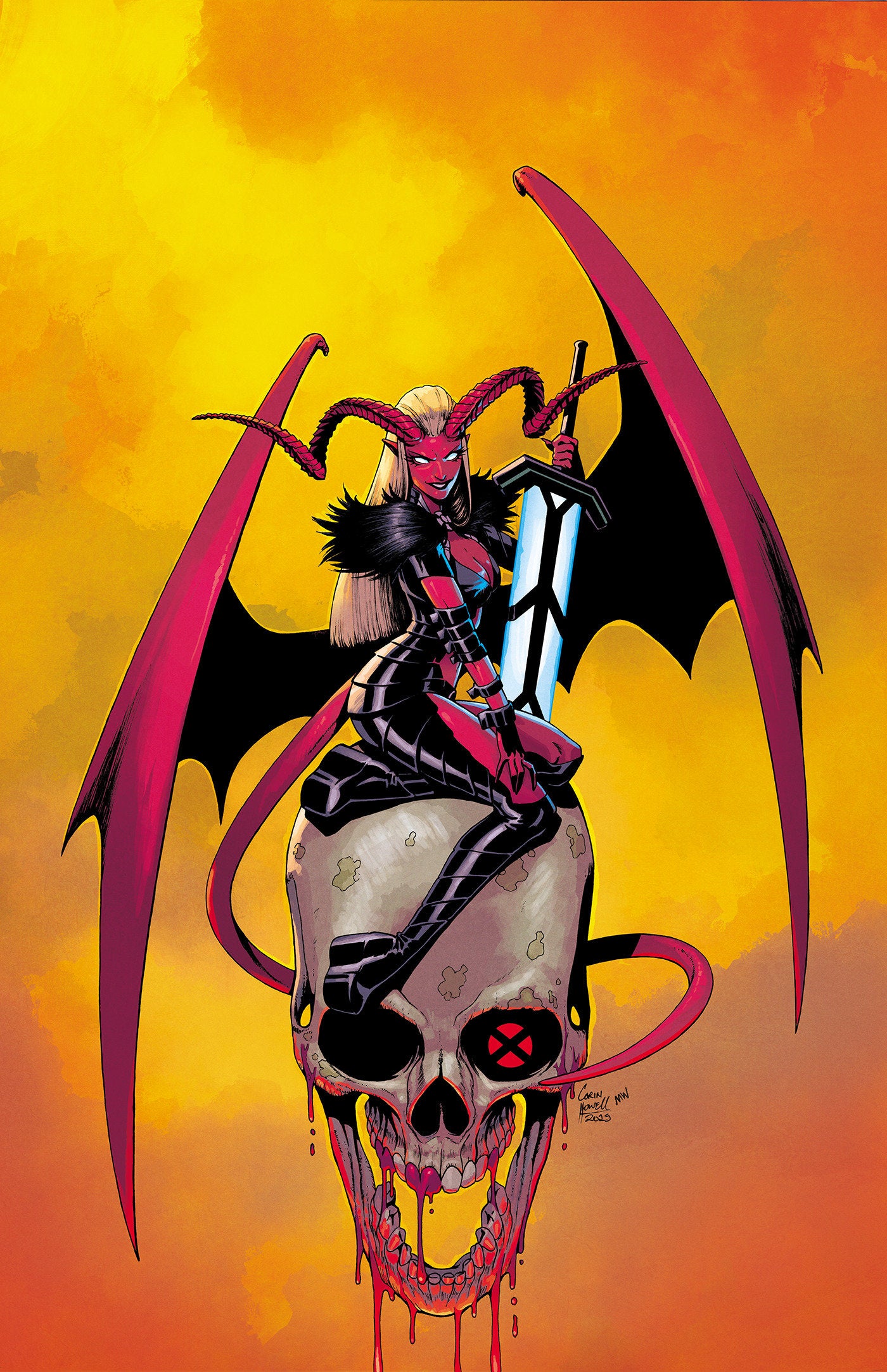 X-Men #18 50 Copy Corin Howell Magik Full Art Variant