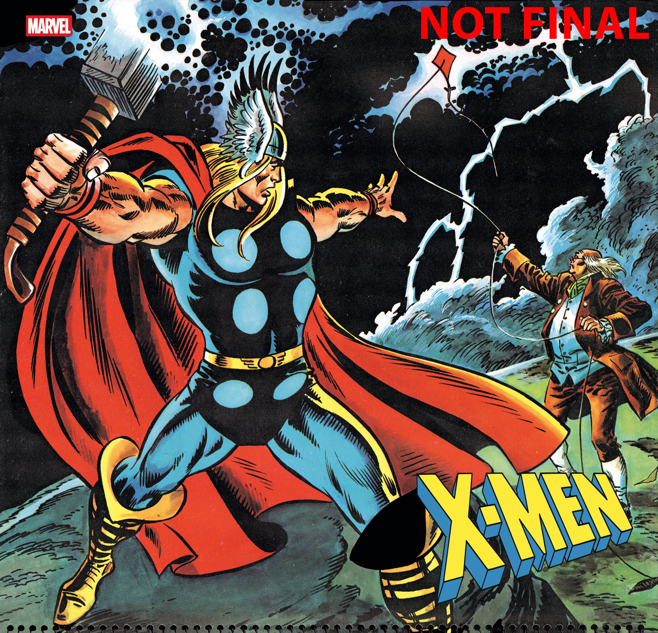 X-Men #24 50 Copy John Buscema Bicentennial Calendar Hidden Gem Variant