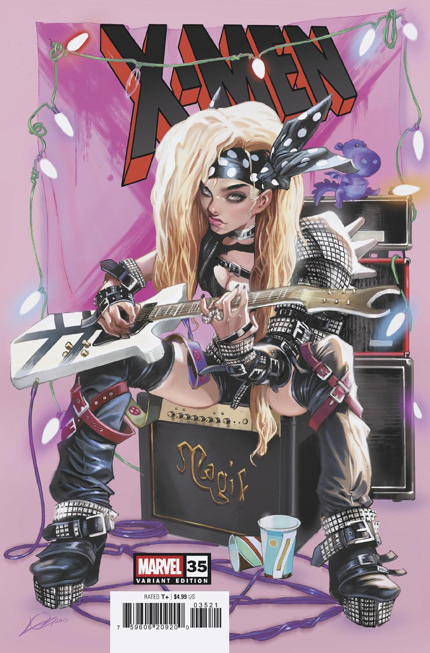 X-Men #35 Alexander Lozano 80s Magik Variant