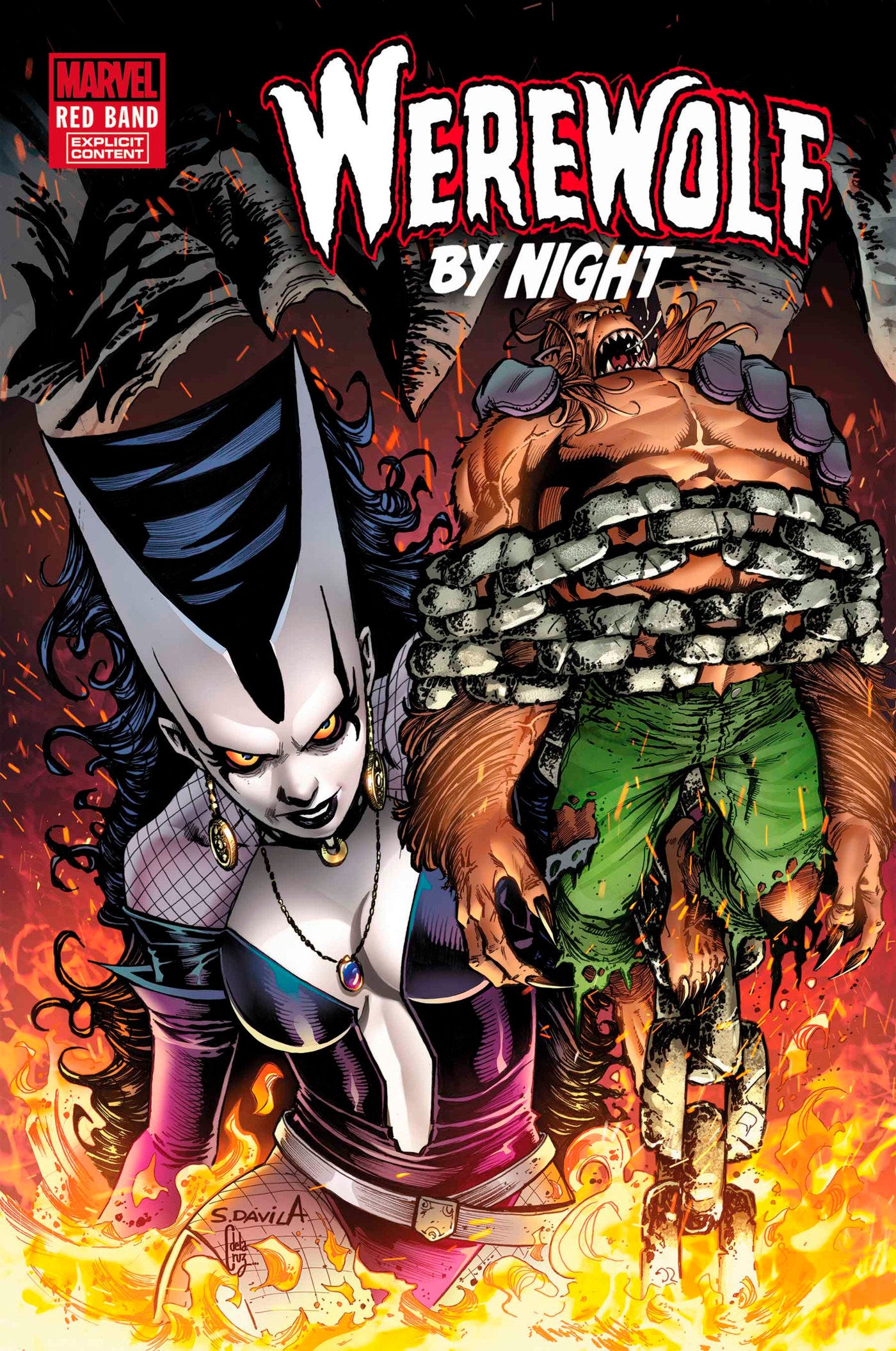 Werewolf By Night Red Band #6 Sergio Davila Variant (Polybag)
