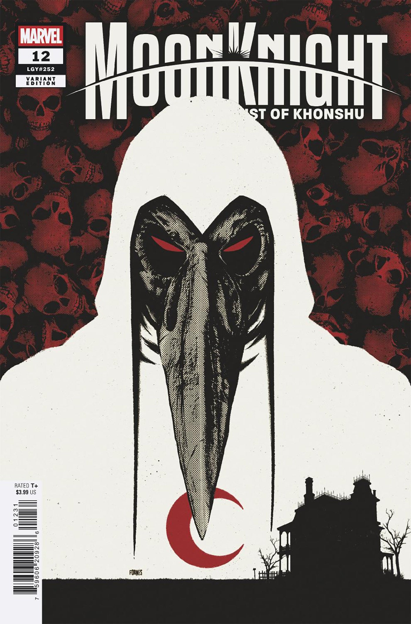 Moon Knight Fist Of Khonshu #12 Jorge Fornes Variant