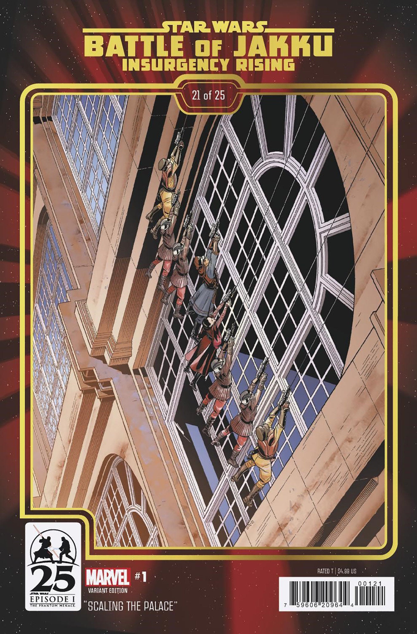 Star Wars Battle Of Jakku Insurgency Rising #1 Chris Sprouse The Phantom Menace 25th Anniversary Variant