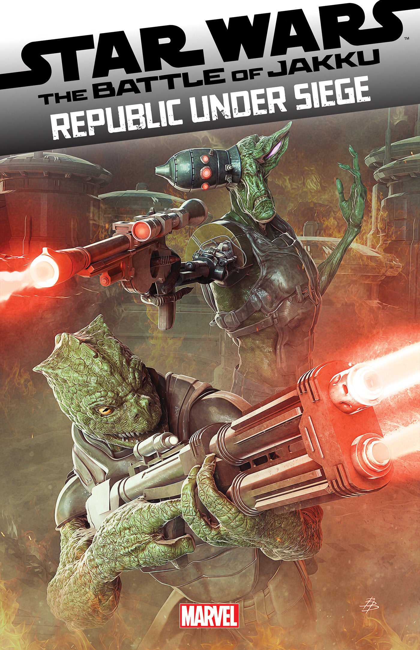 Star Wars Battle Of Jakku Republic Under Siege #2 Bjorn Barends Variant