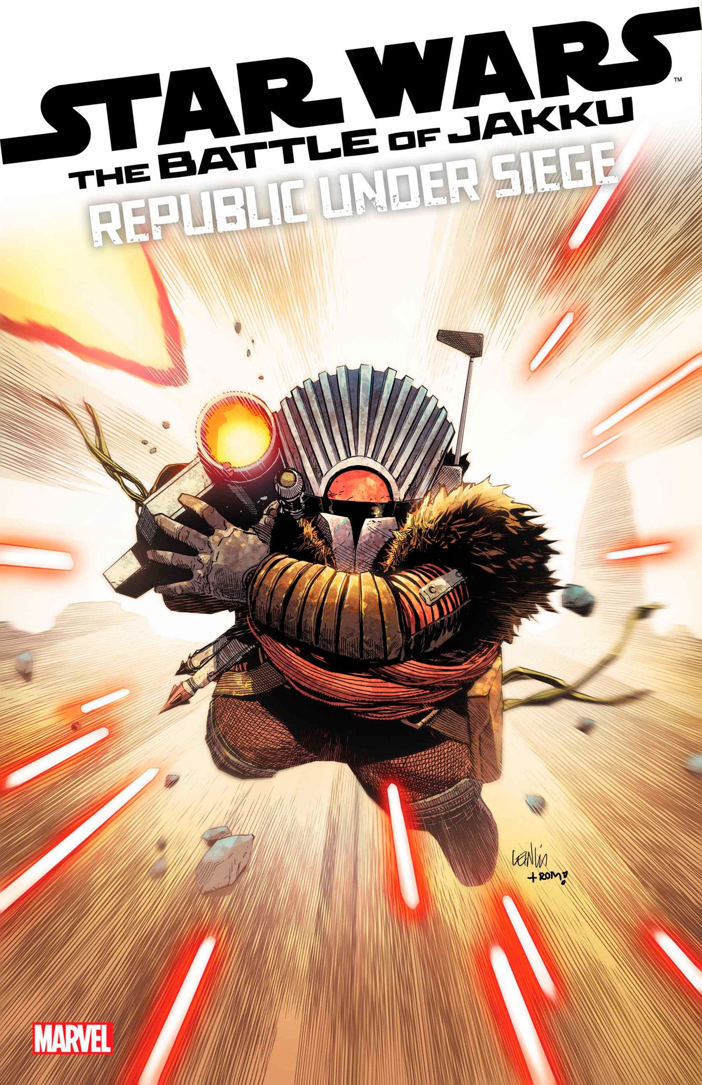 Star Wars Battle Of Jakku Republic Under Siege #3 Leinil Yu Variant