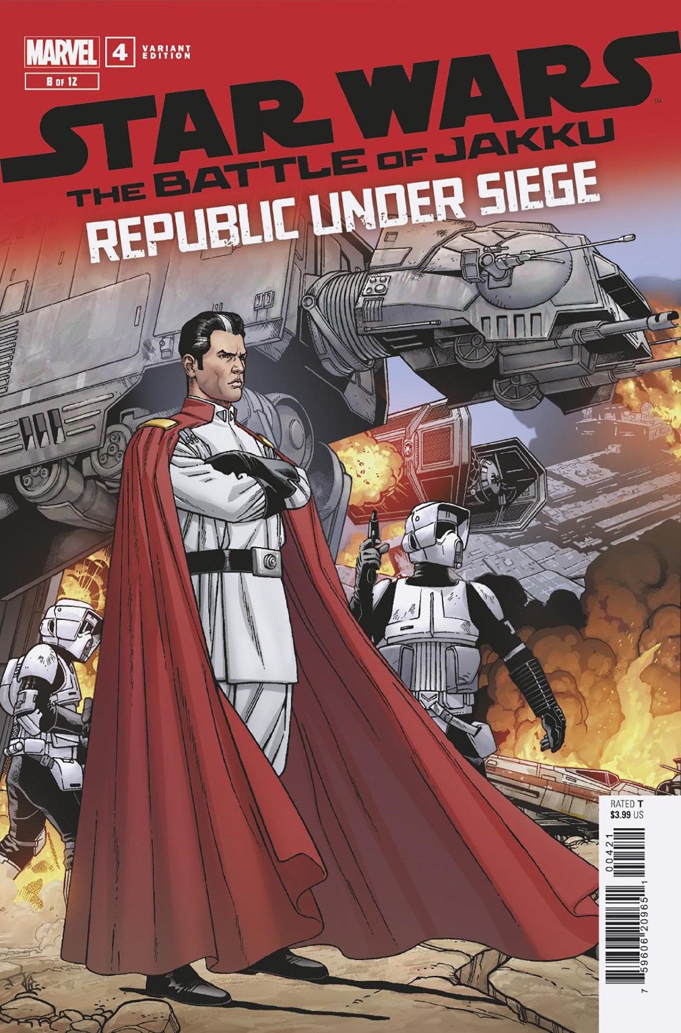 Star Wars Battle Of Jakku Republic Under Siege #4 Ramon Rosanas Variant