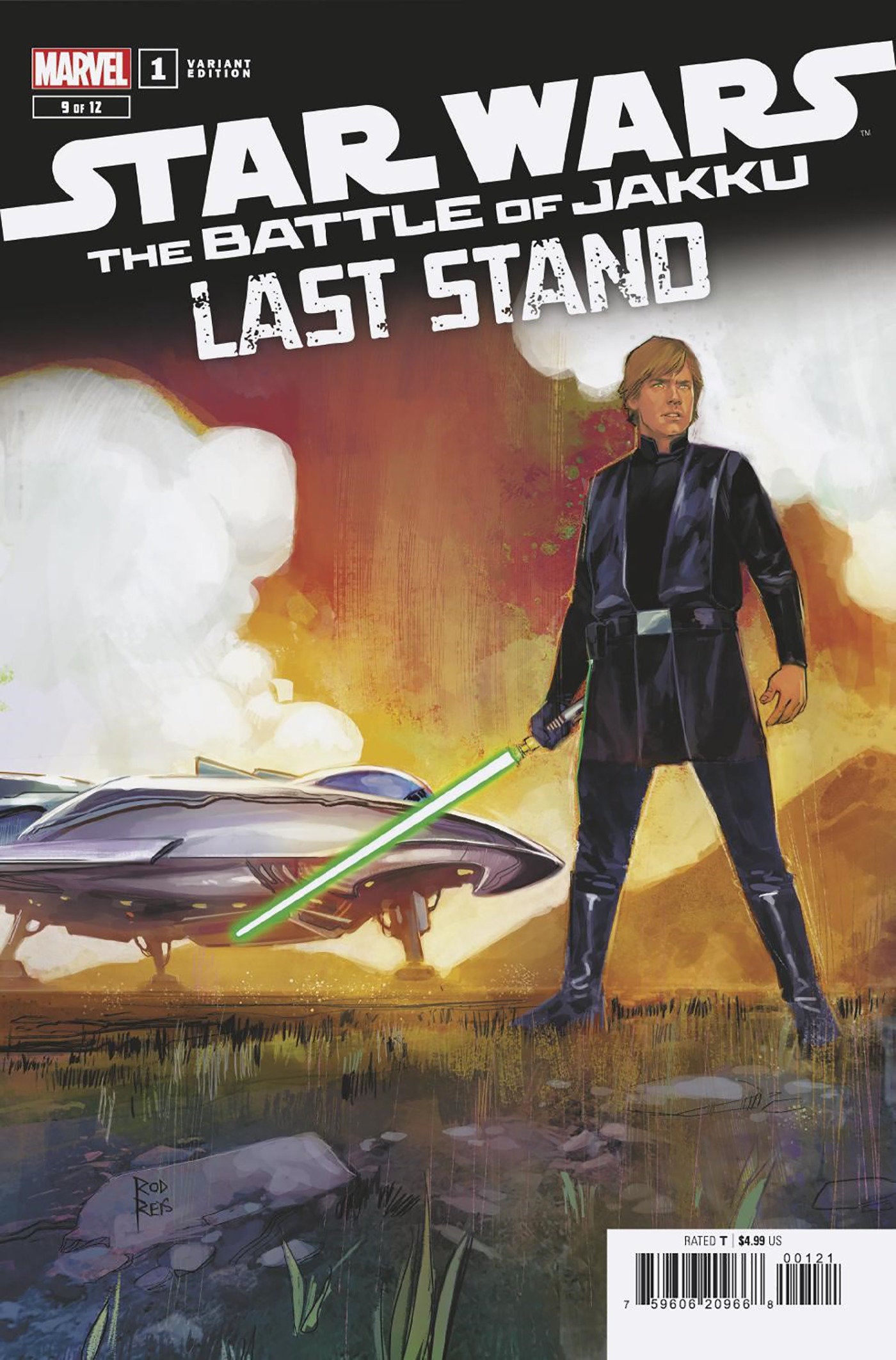 Star Wars Battle Of Jakku Last Stand #1 Rod Reis Variant