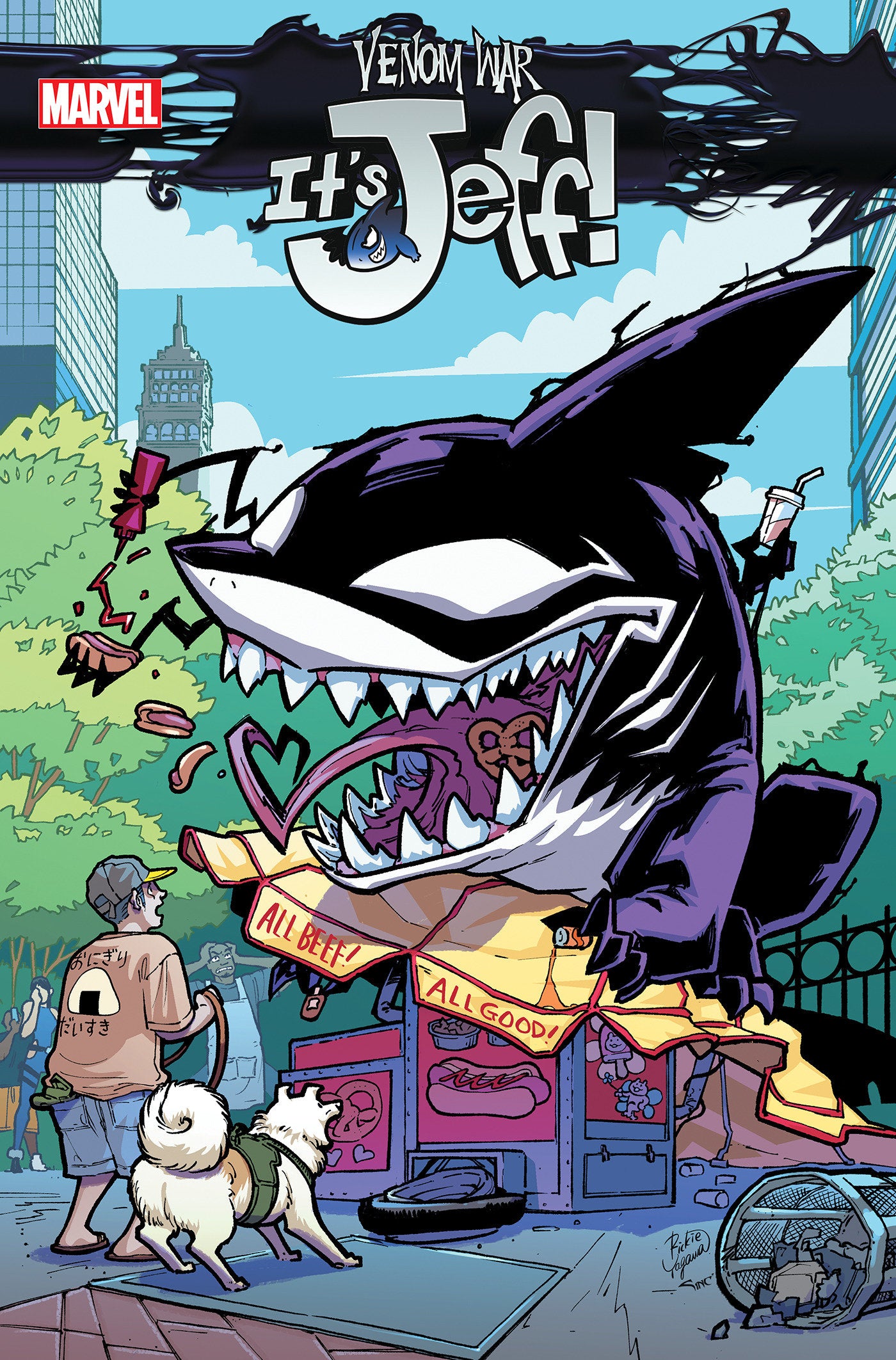 Venom War Its Jeff #1 25 Copy Rickie Yagawa Variant