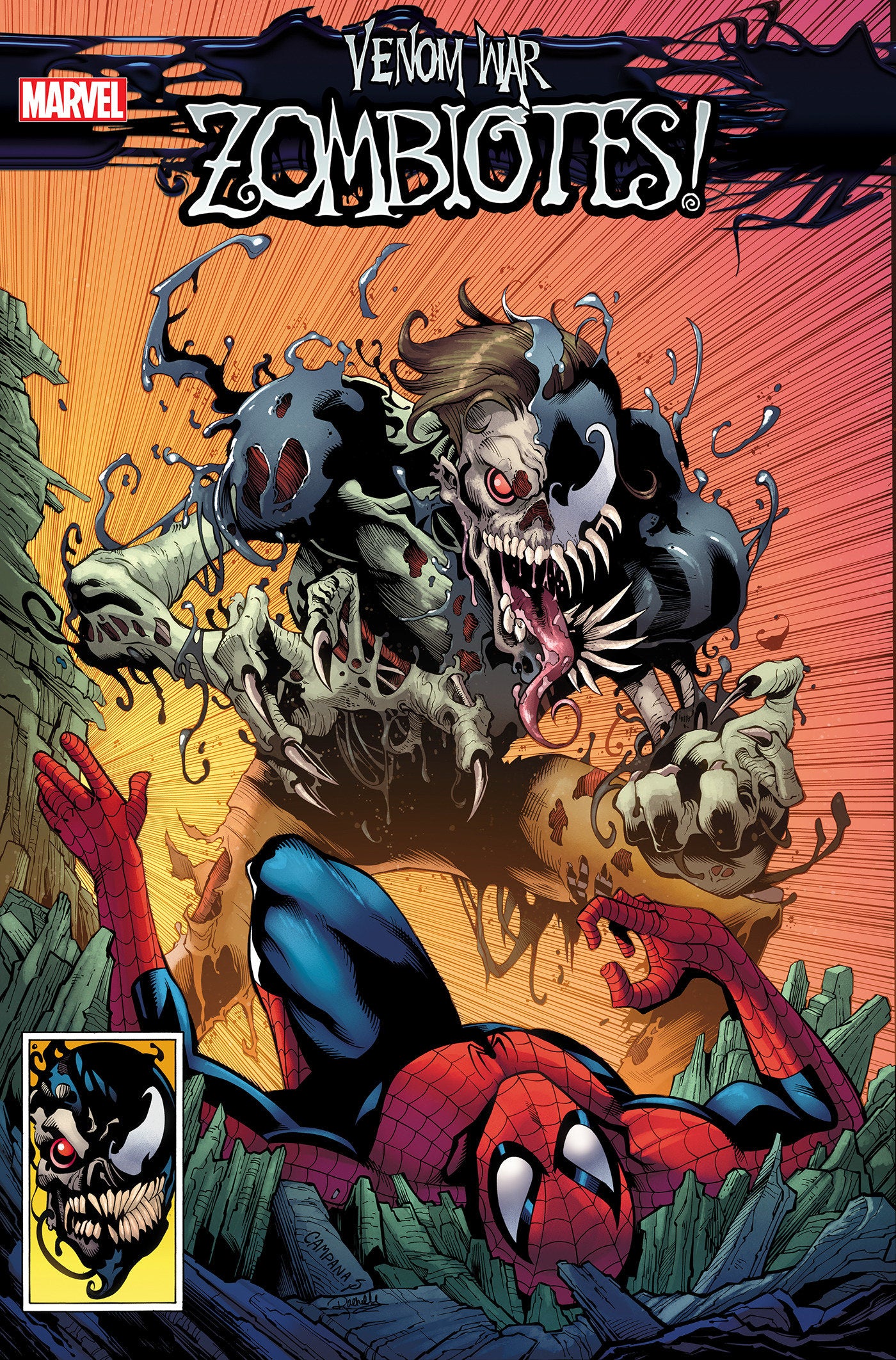 Venom War Zombiotes #1 Chris Campana Variant