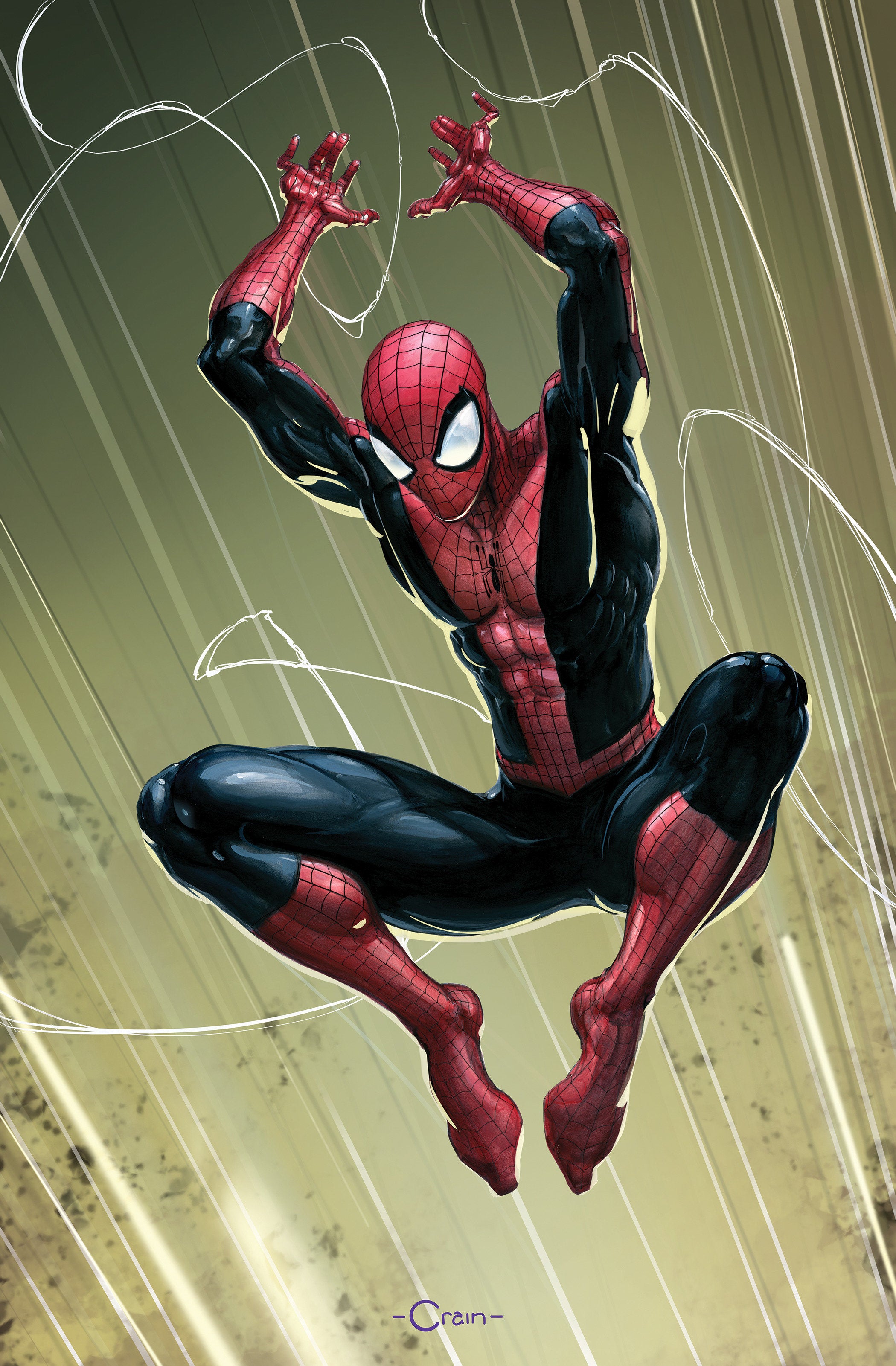 Amazing Spider-Man #20 50 Copy Clayton Crain Full Art Variant