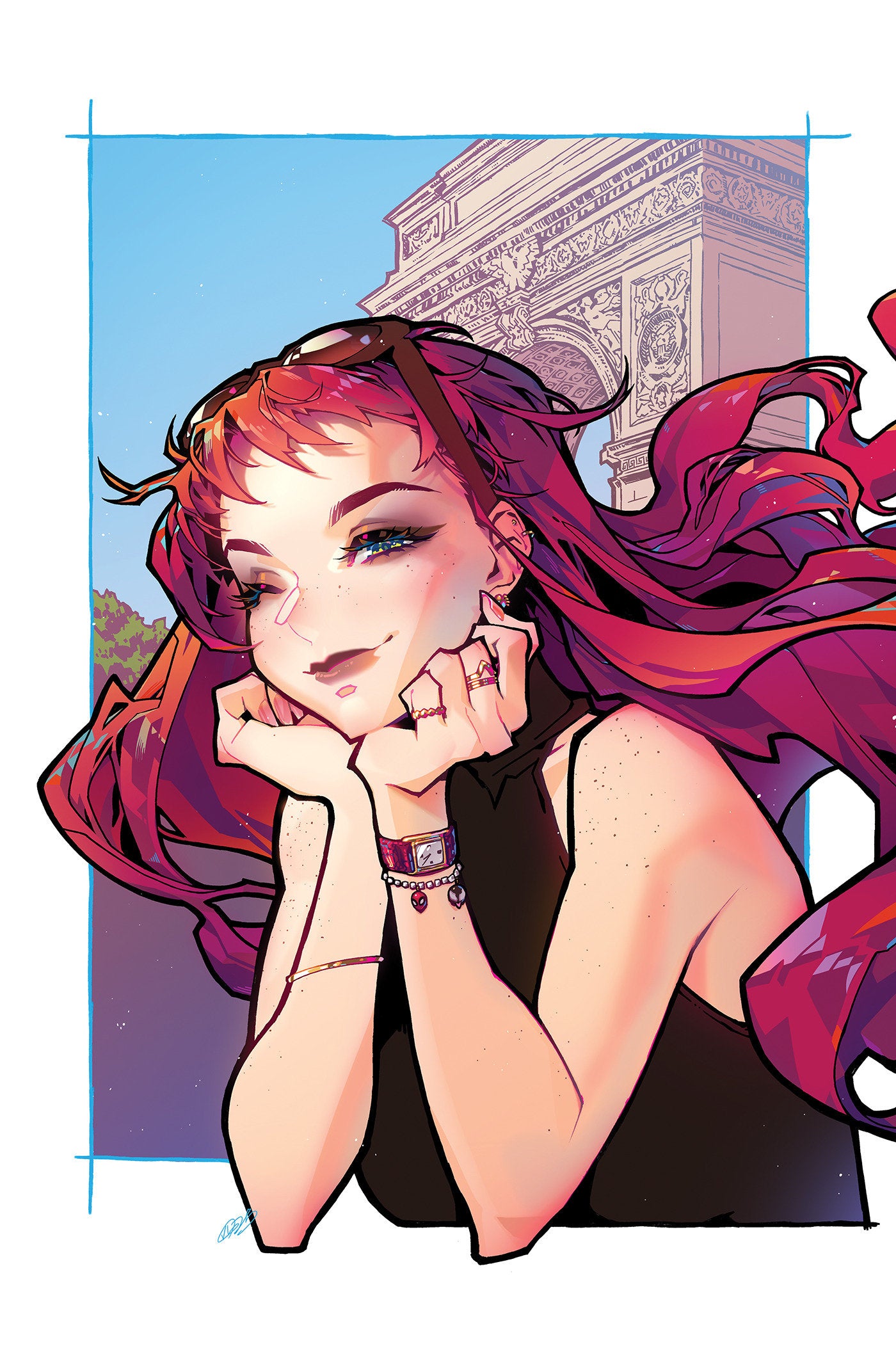 Amazing Spider-Man #25 50 Copy Rose Besch Full Art Variant