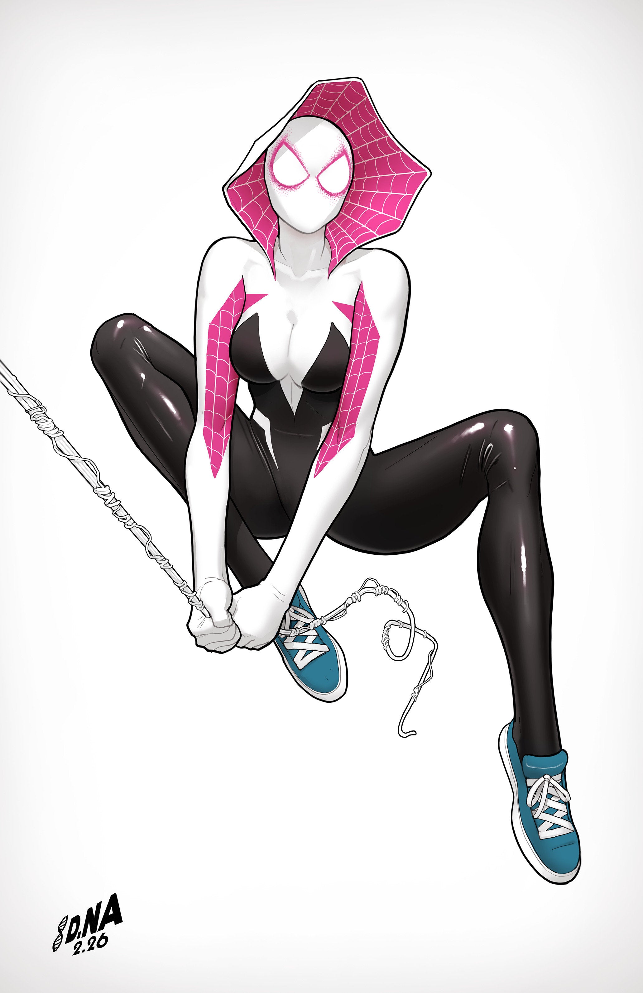 Amazing Spider-Man #26 50 Copy David Nakayama Color Block White Full Art Variant [Ds]