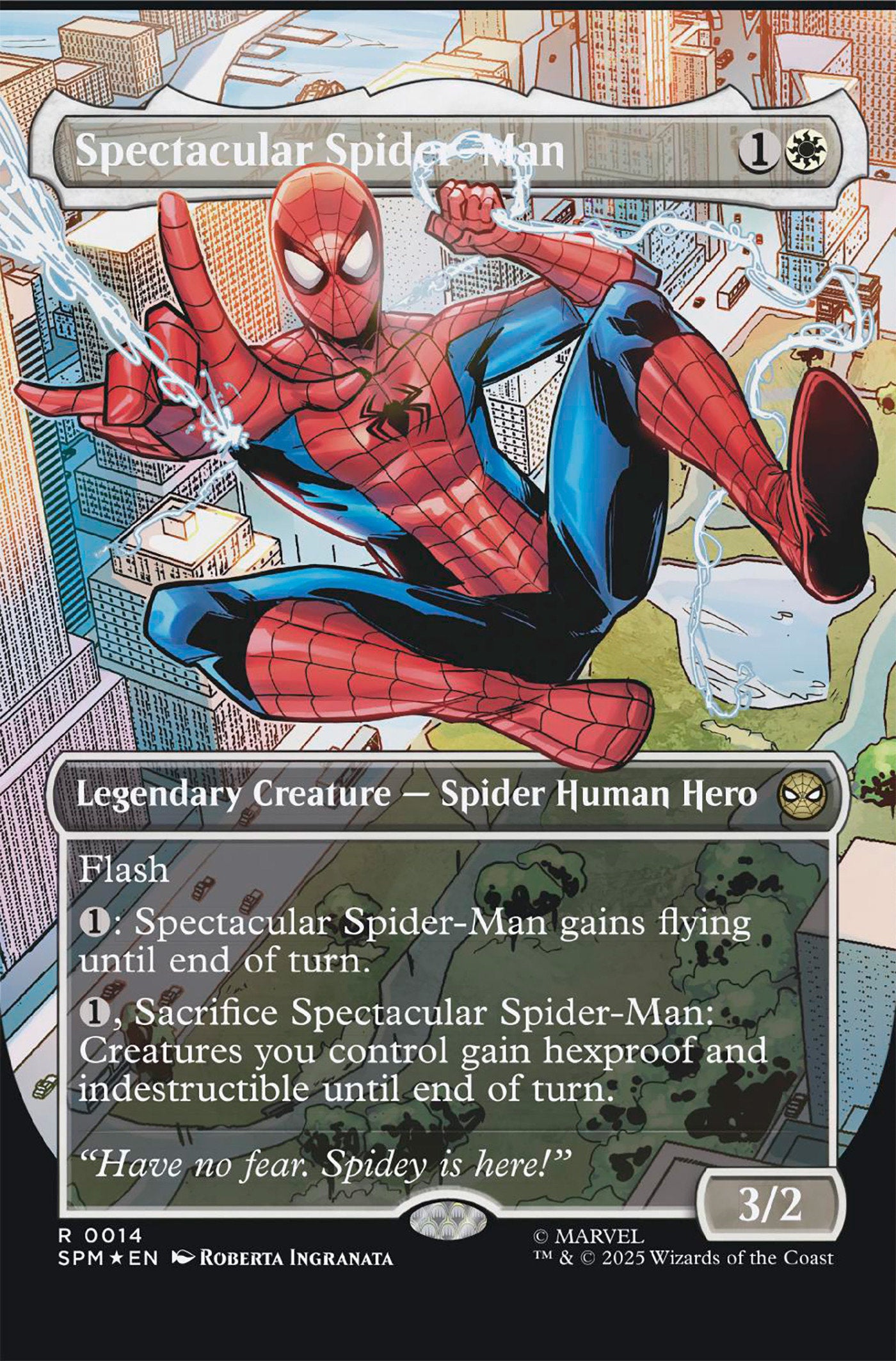 Amazing Spider-Man #28 Roberta Ingranata Magic The Gathering Variant