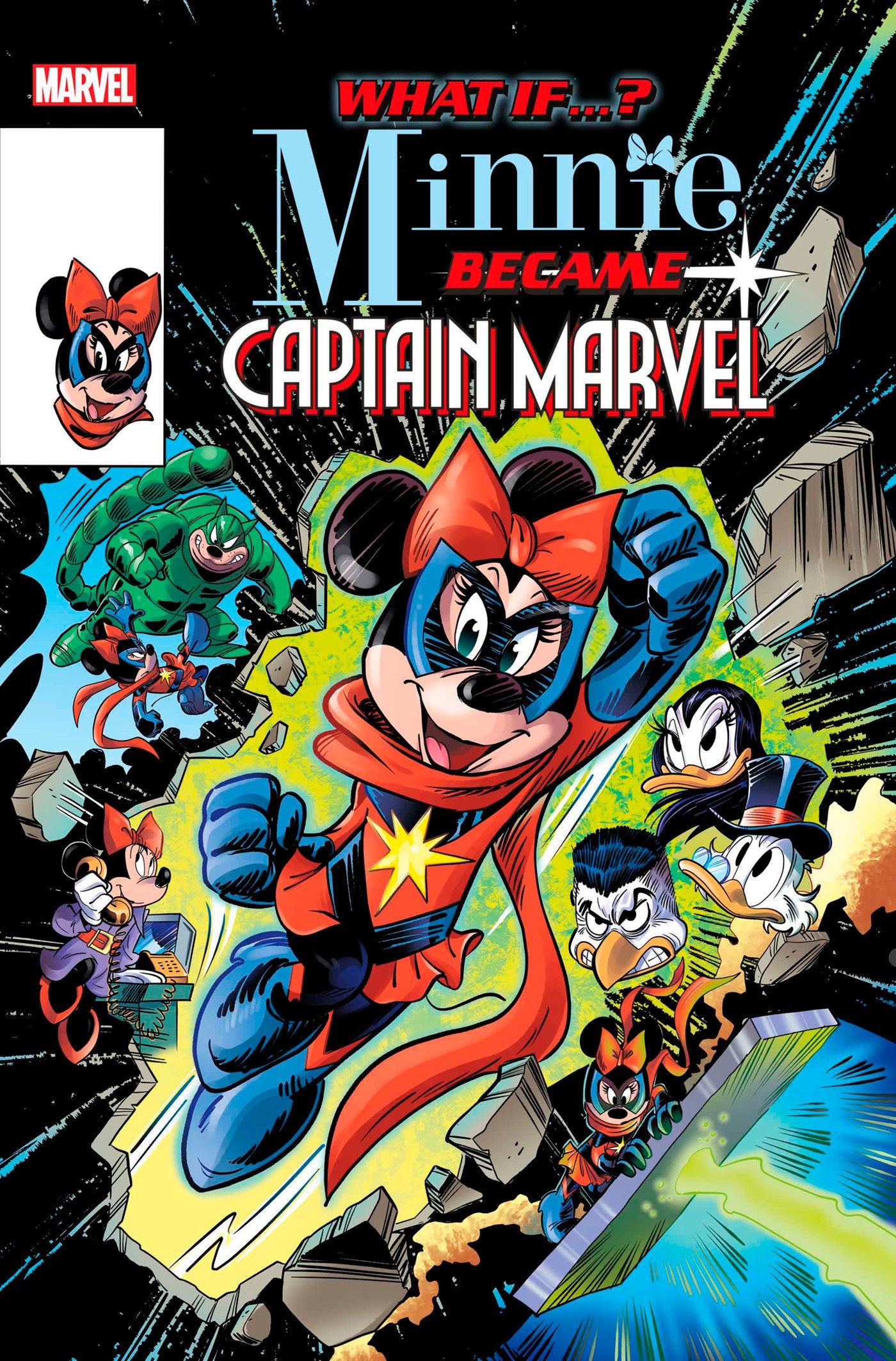 Marvel Disney What If Minnie Became Captain Marvel #1