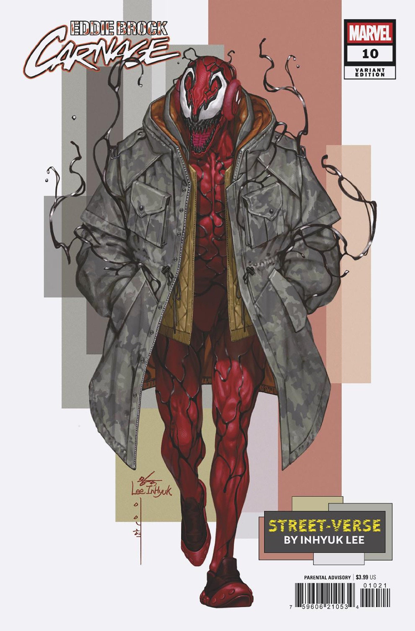 Eddie Brock Carnage #10 Inhyuk Lee Street Verse Variant