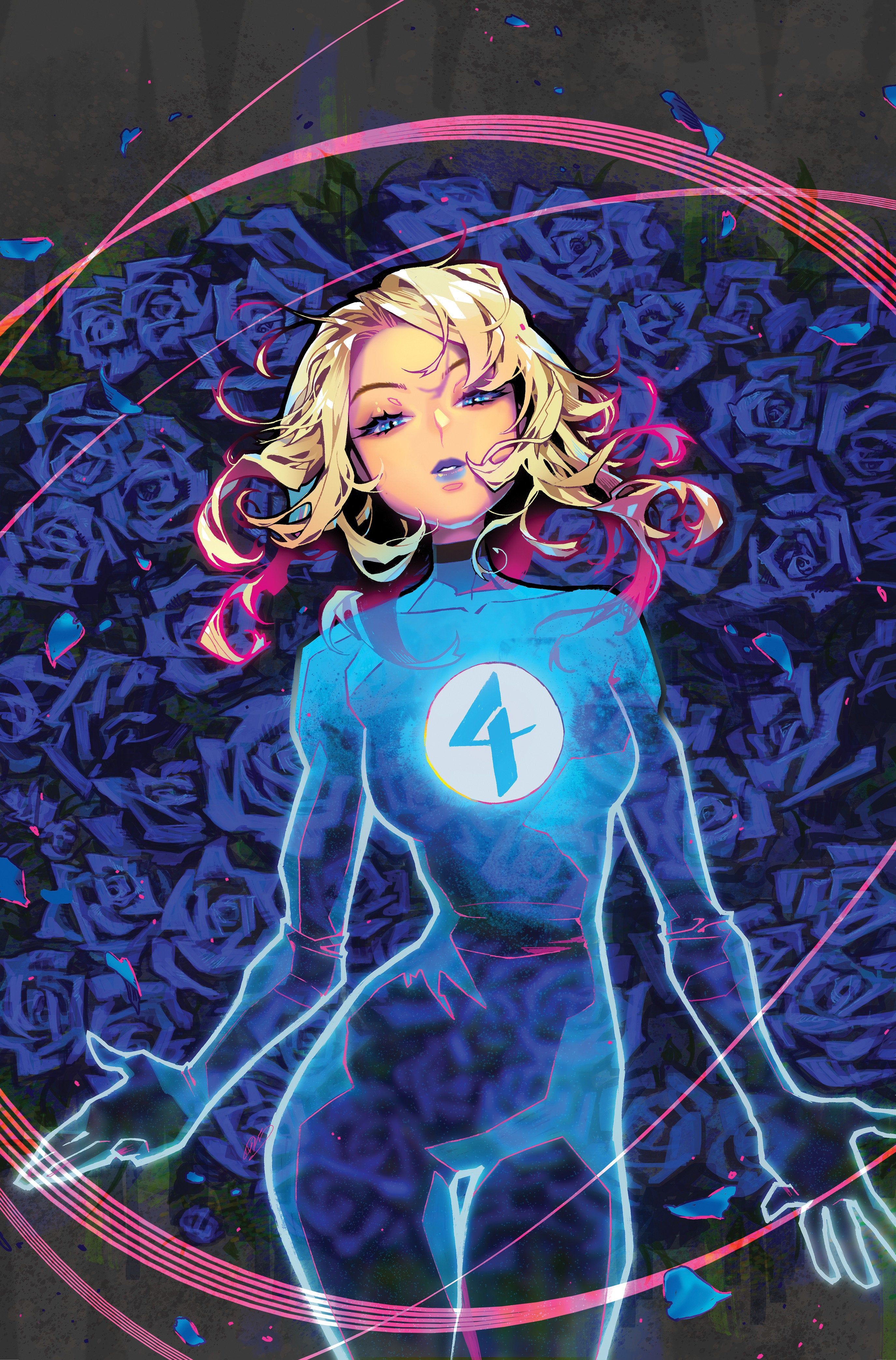 Fantastic Four #2 50 Copy Rose Besch Full Art Variant