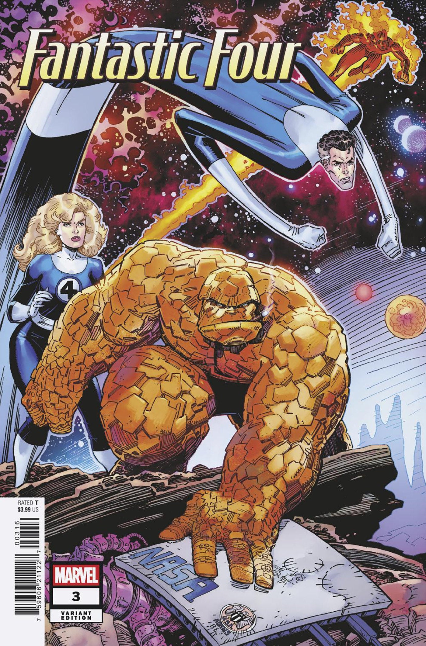 Fantastic Four #3 50 Copy Arthur Adams Hidden Gem Variant