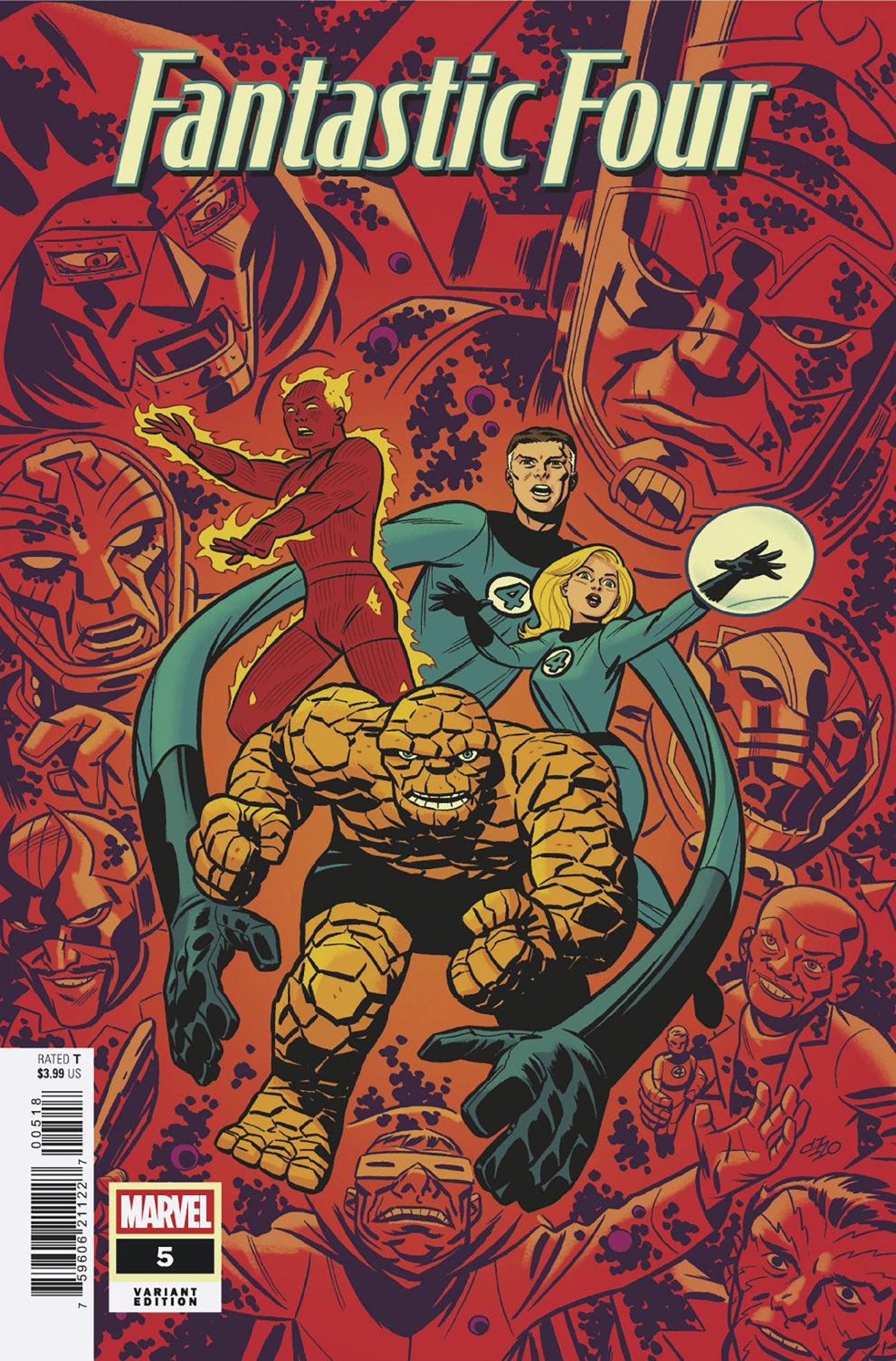 Fantastic Four #5 25 Copy Michael Cho Variant