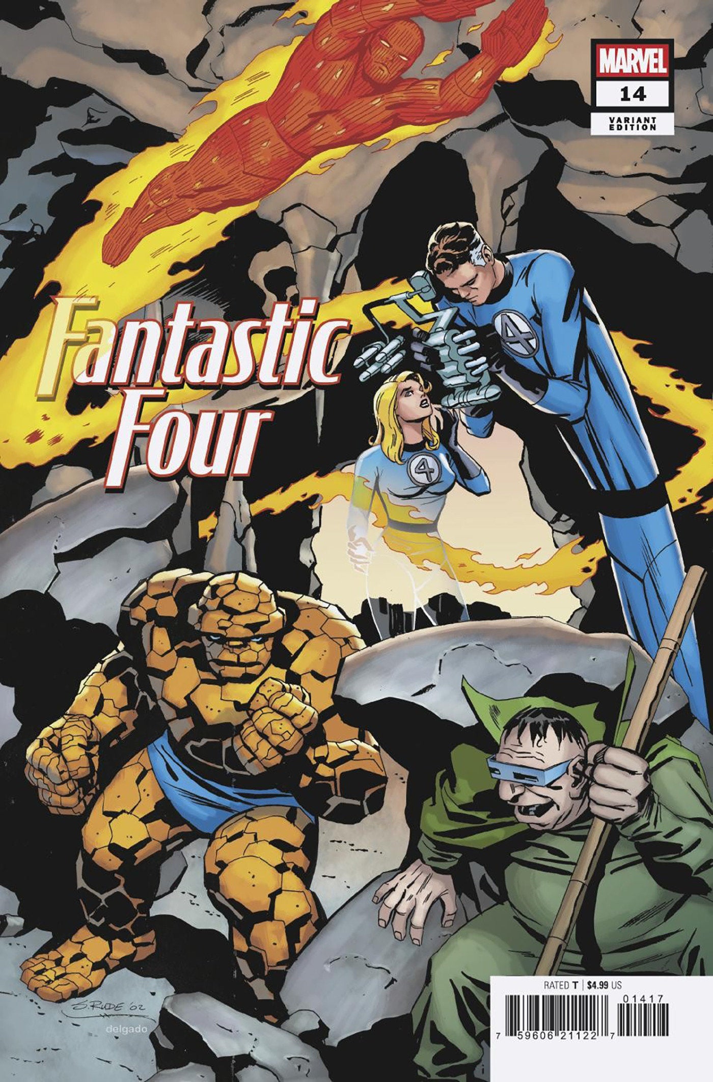 Fantastic Four #14 Steve Rude 25 Copy Variant