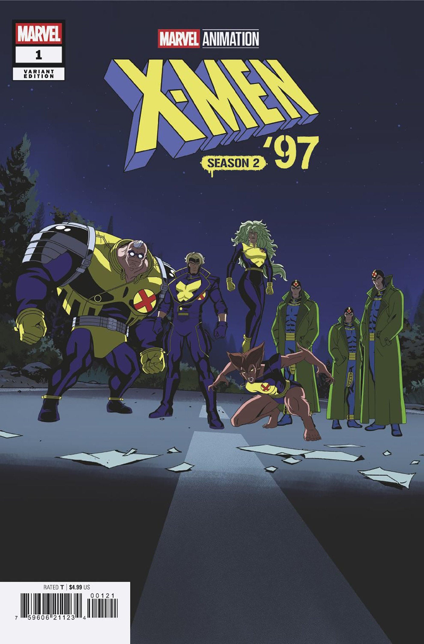 X-Men 97 Season Two #1 Marvel Animation Variant