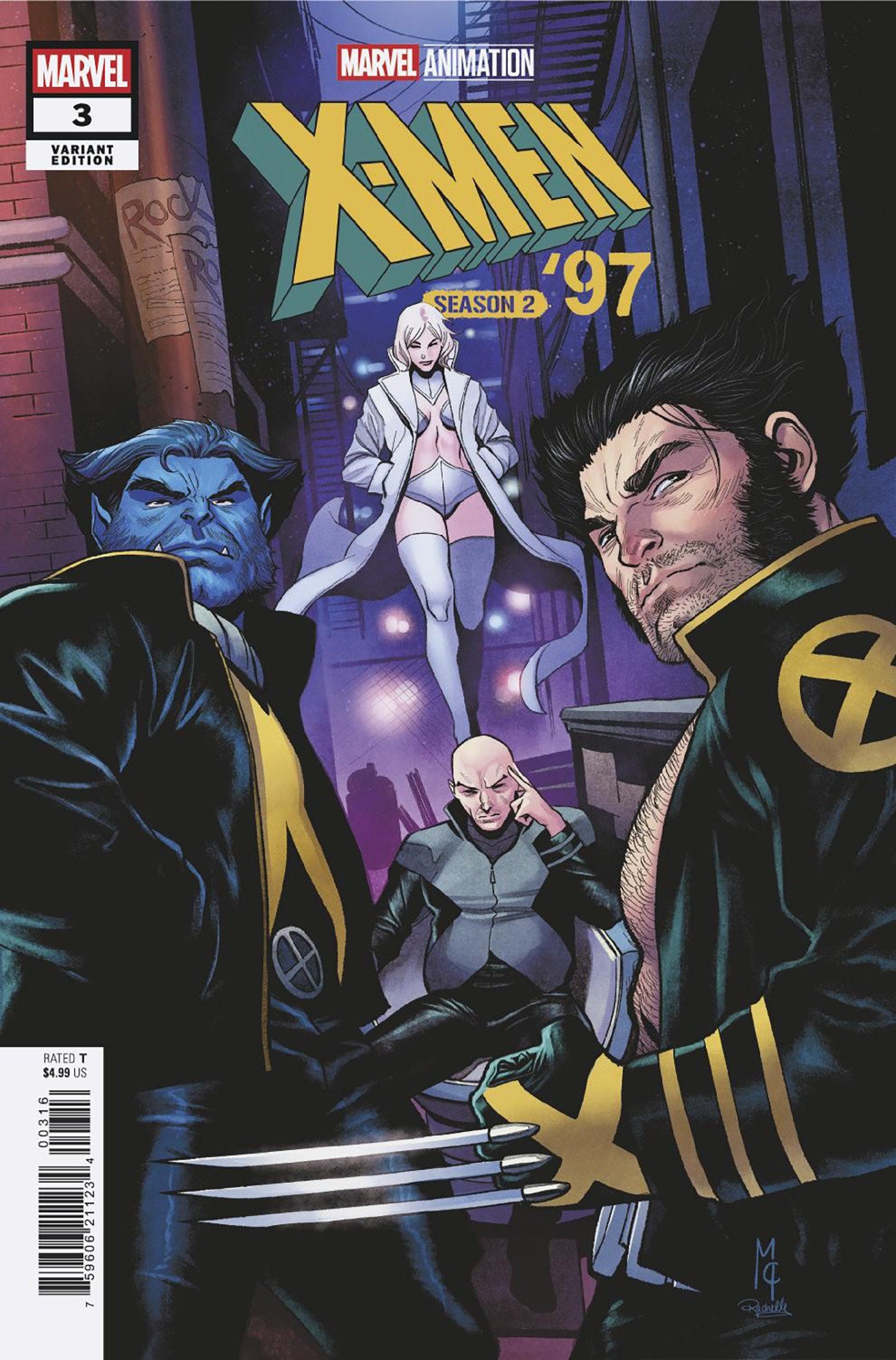 X-Men '97 Season Two #3 Martin Coccolo 25 Copy Variant