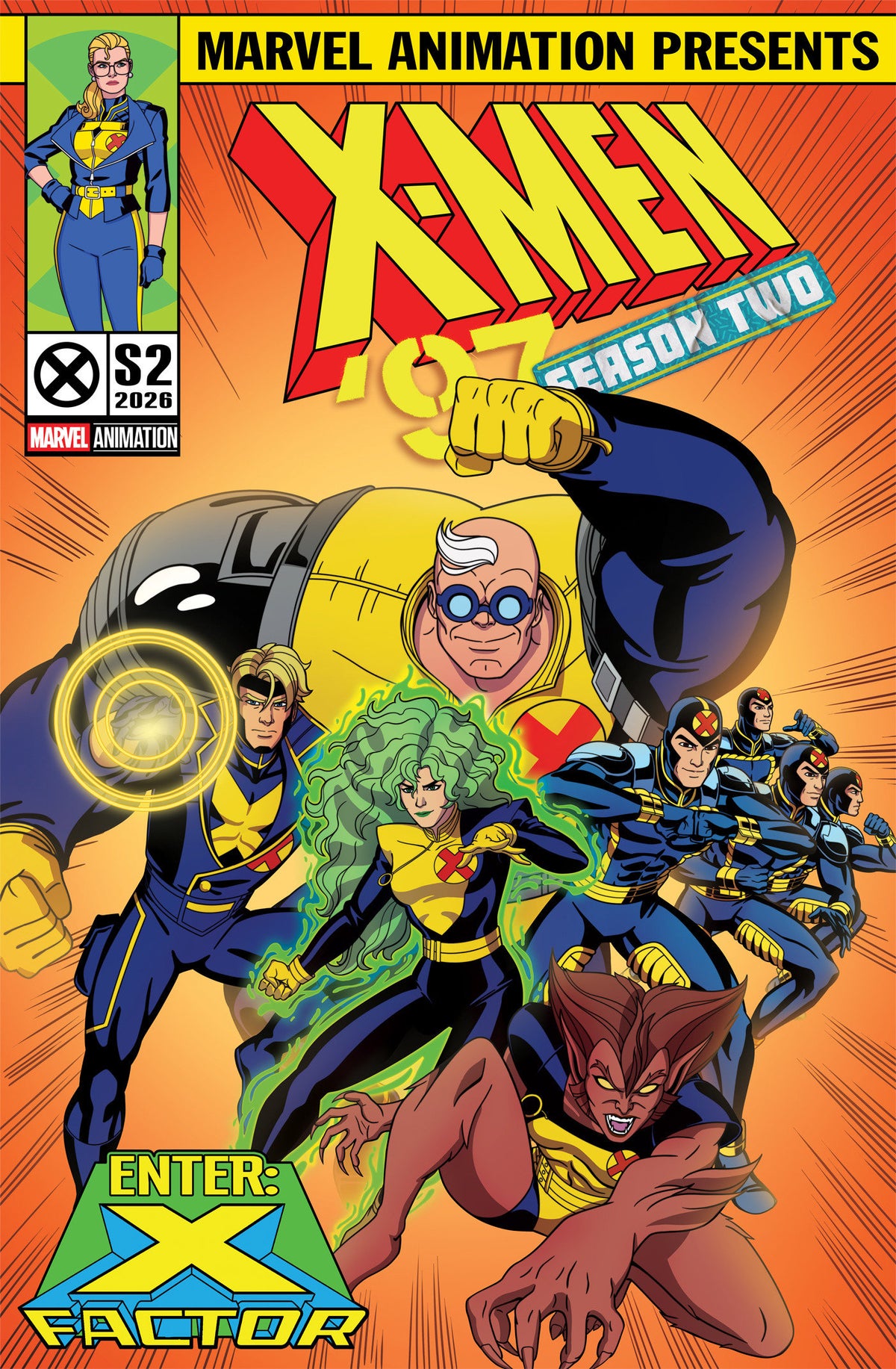 X-Men 97 Season Two #5 Adam Stafford Animation Variant