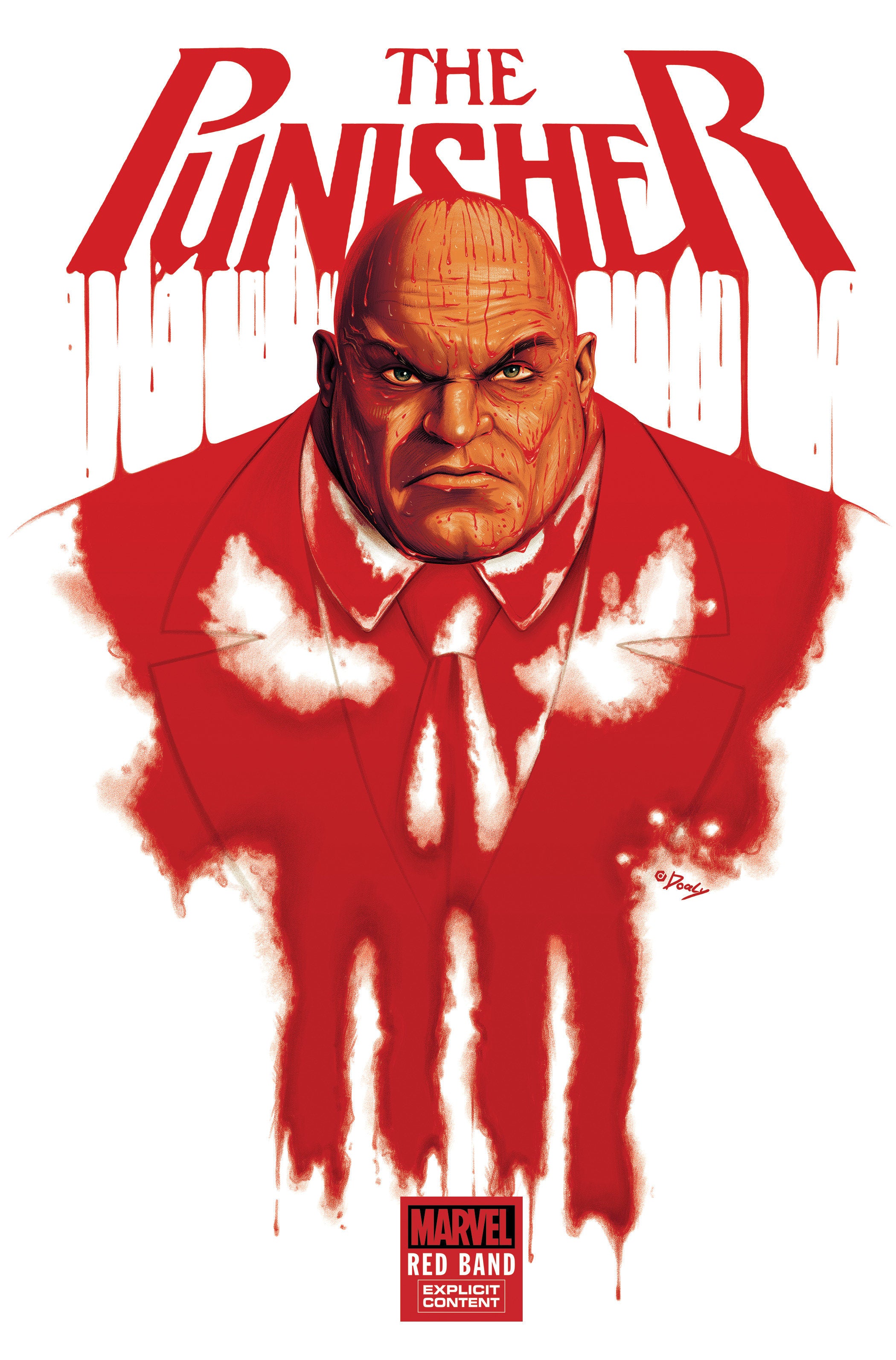 Punisher Red Band #5 25 Copy Doaly Variant [Polybagged]