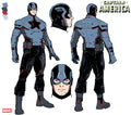 Captain America #2 10 Copy Valerio Schiti Design Variant