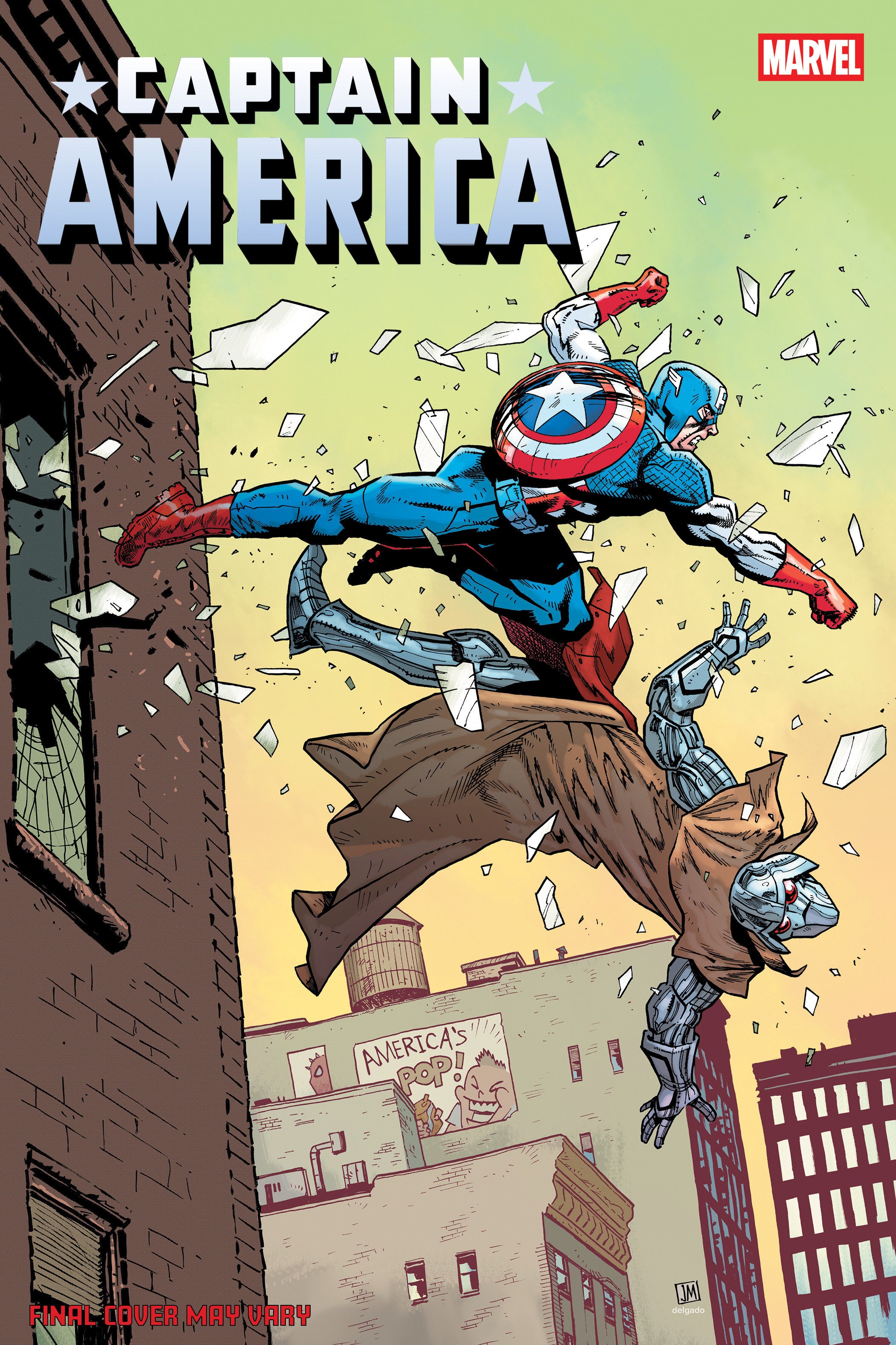 Captain America #10 Justin Mason 25 Copy Variant
