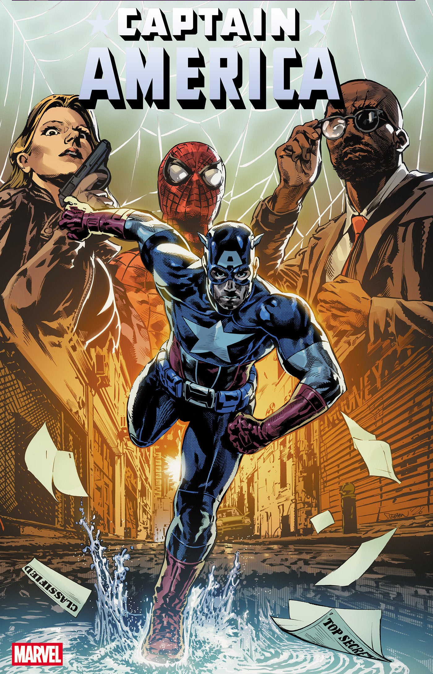 Captain America #13 Stephen Mooney Variant